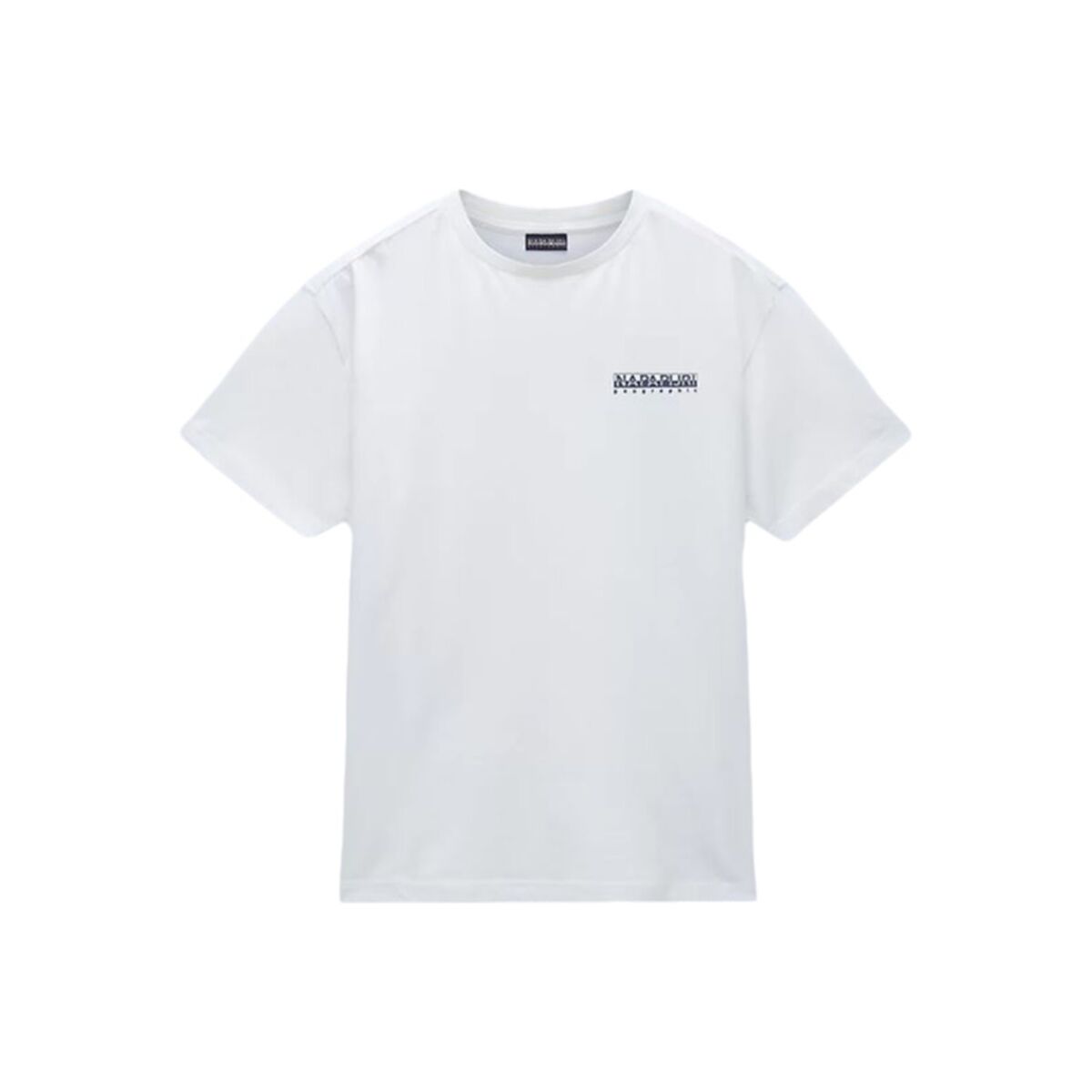 Men’s Short Sleeve T-Shirt Napapijri S-Linth Ss White M
