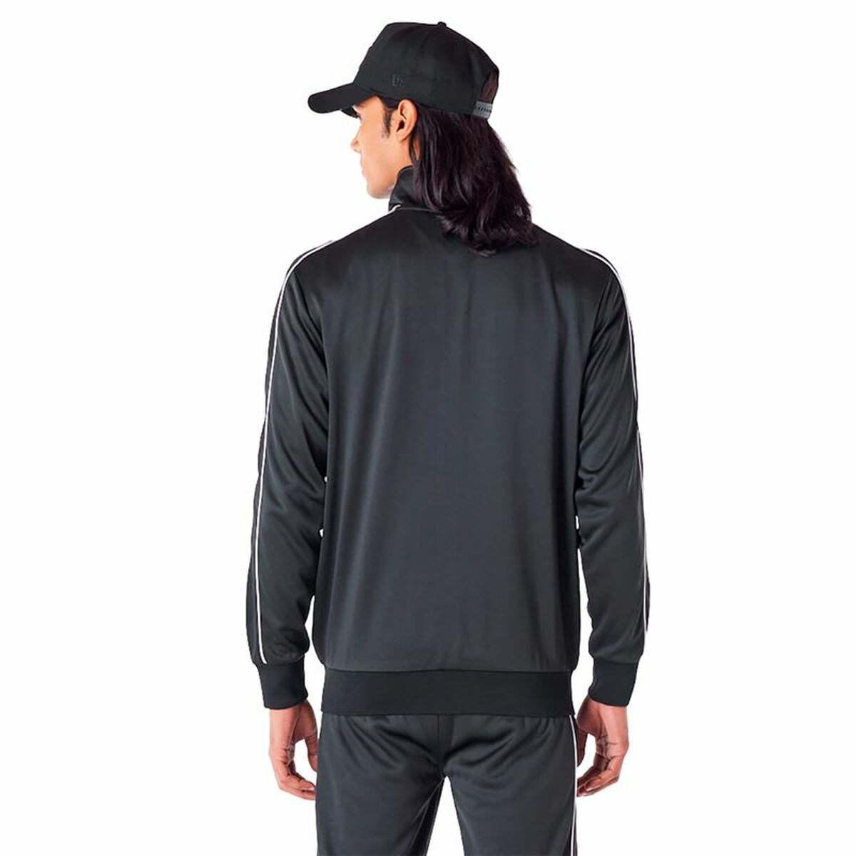 Men's Sports Jacket New Era TRACK TOP Black L