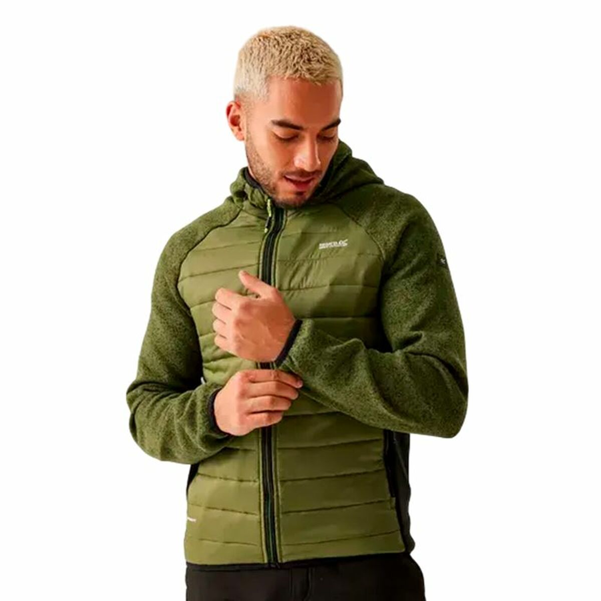Men's Sports Jacket Regatta Newhill Hybrid Green S