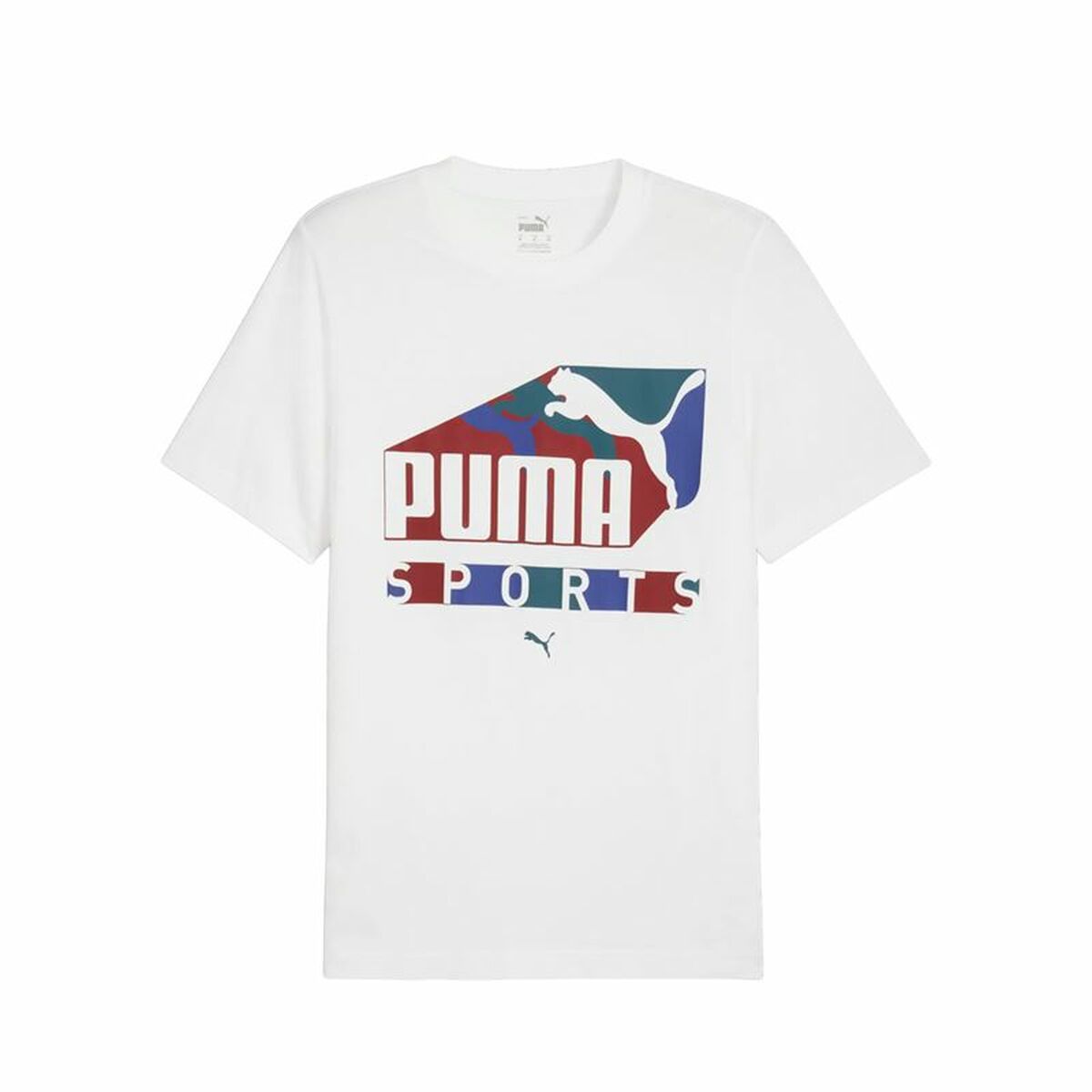 Men’s Short Sleeve T-Shirt Puma White M
