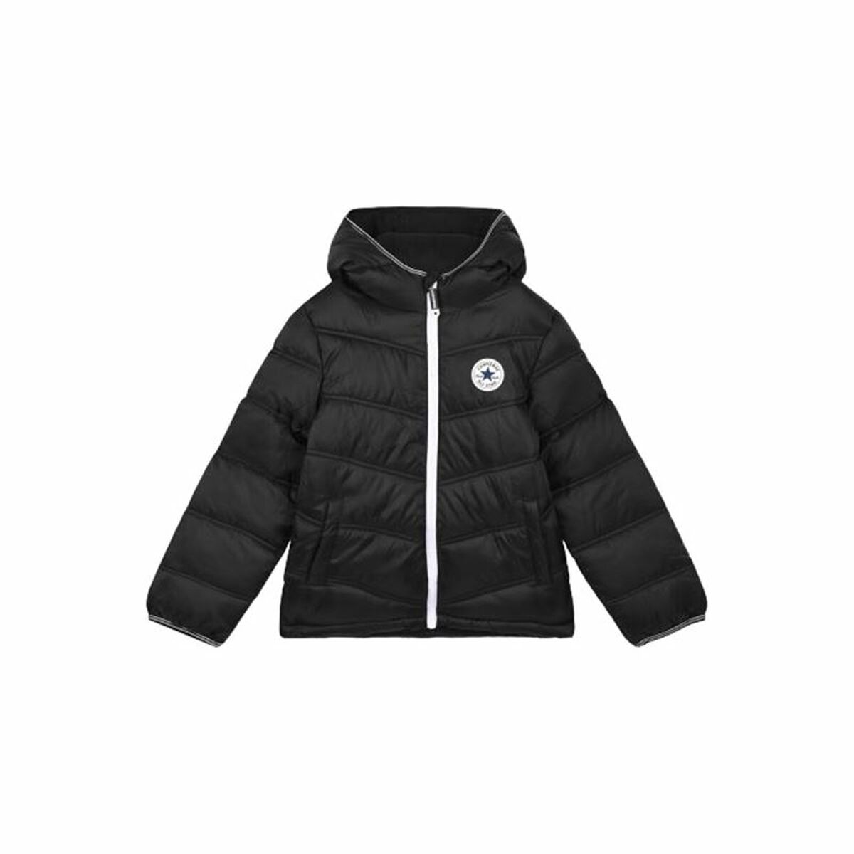 Children's Jacket Converse Mdwt Black 2-3 Years