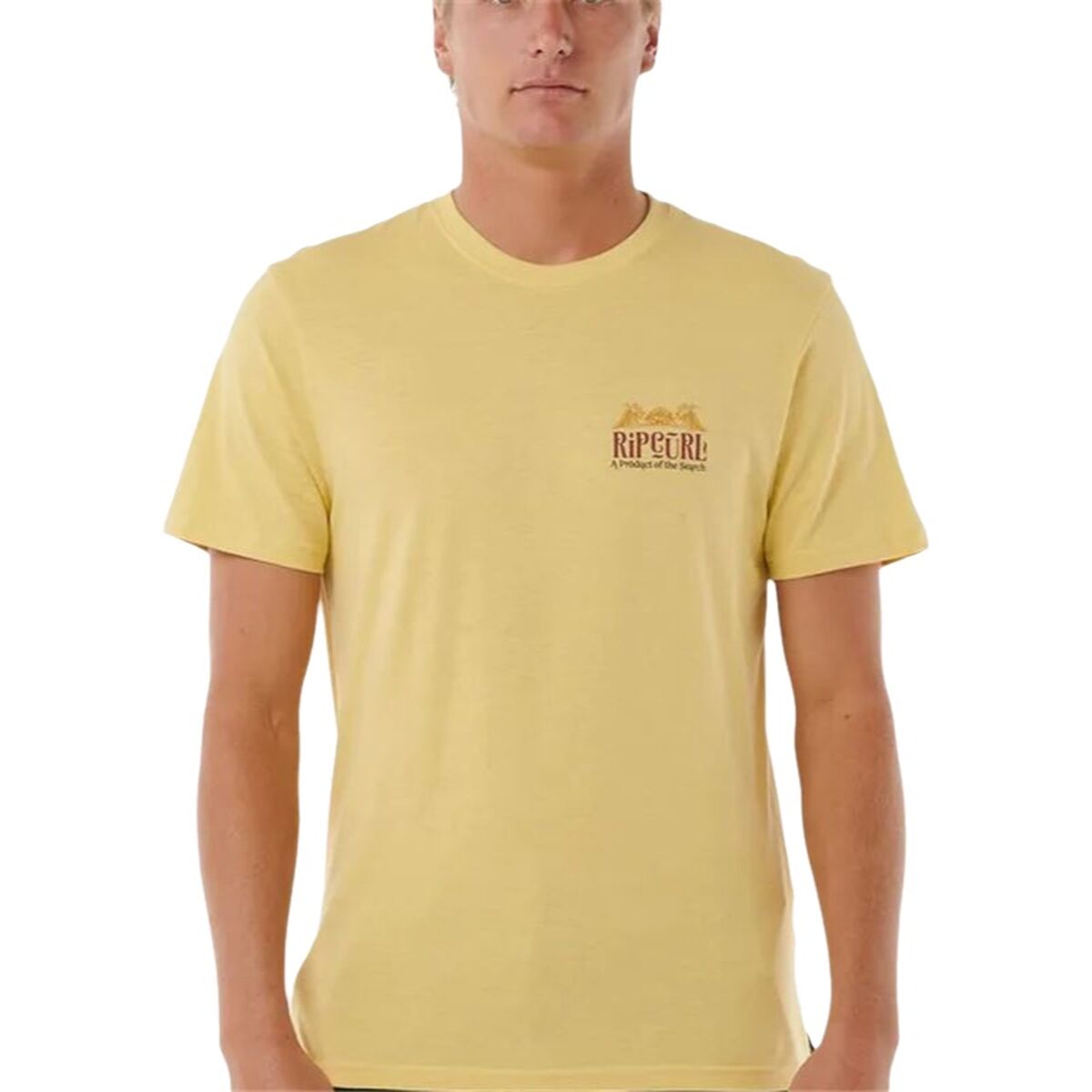 Men’s Short Sleeve T-Shirt Rip Curl Down The Line M