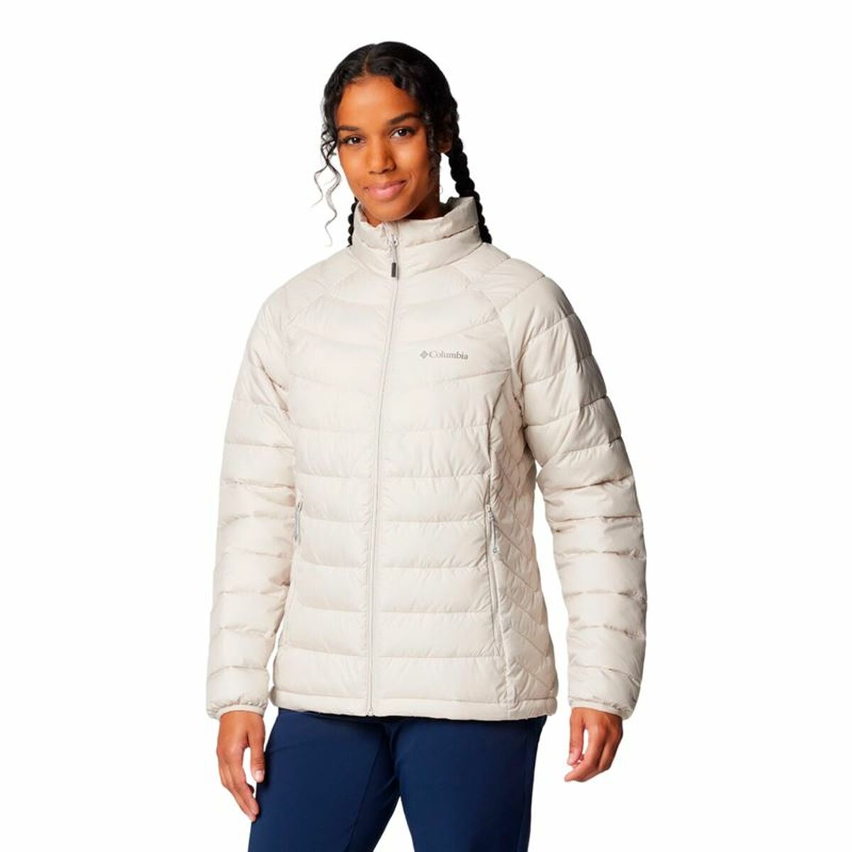 Women's Sports Jacket Columbia Powder Lite™ II Full Zip White XS