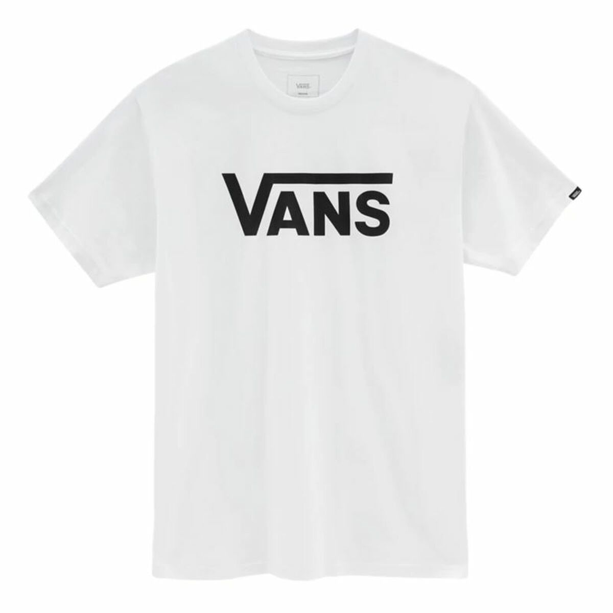 Men’s Short Sleeve T-Shirt Vans Mn Classic White Black XS