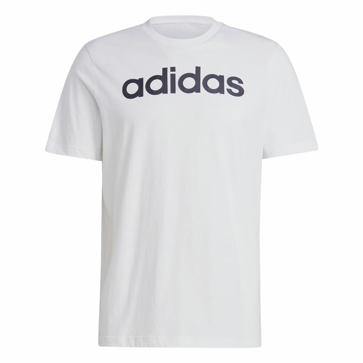 Men’s Short Sleeve T-Shirt Adidas Essentials Linear Logo XL