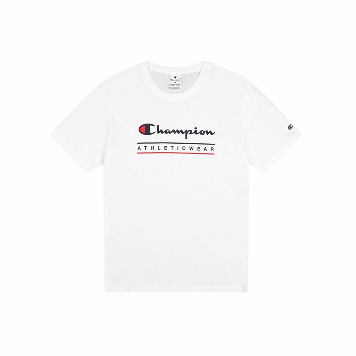 Men’s Short Sleeve T-Shirt Champion Champion SS White XL