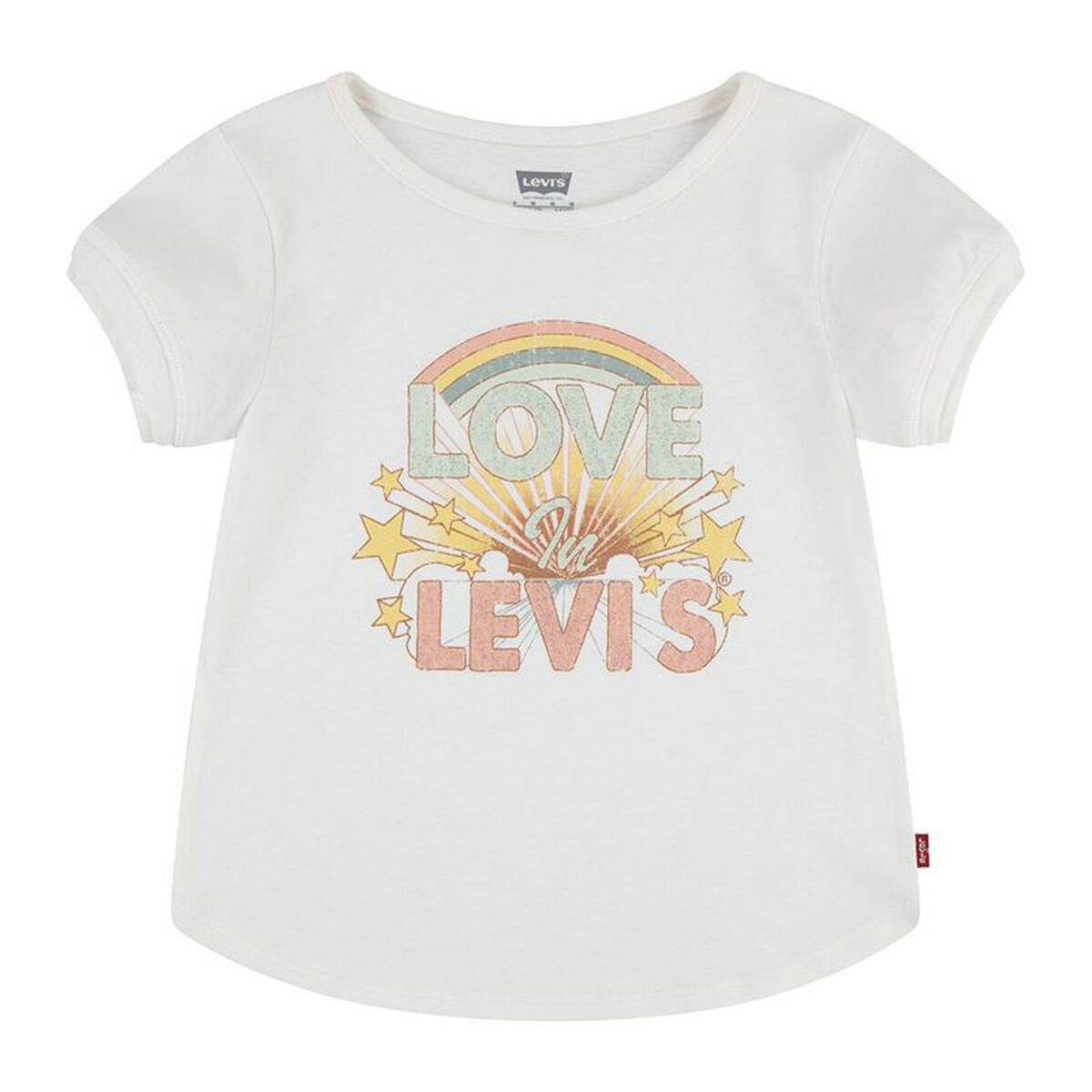 Child's Short Sleeve T-Shirt Levi's Double Cuff