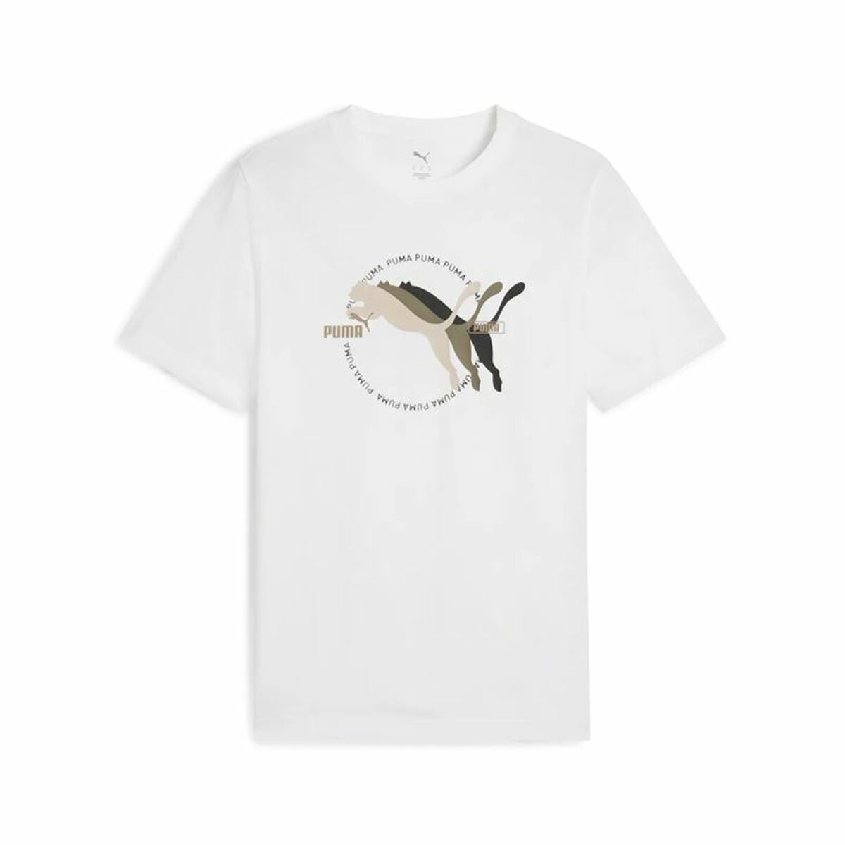 Men’s Short Sleeve T-Shirt Puma Graphics MultipleCat S