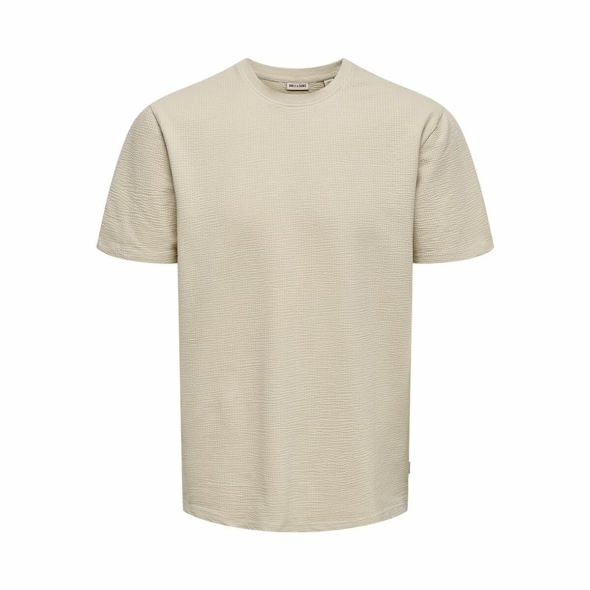 Men’s Short Sleeve T-Shirt Only & Sons Onskian Life Reg Seersucker Ss 2XL