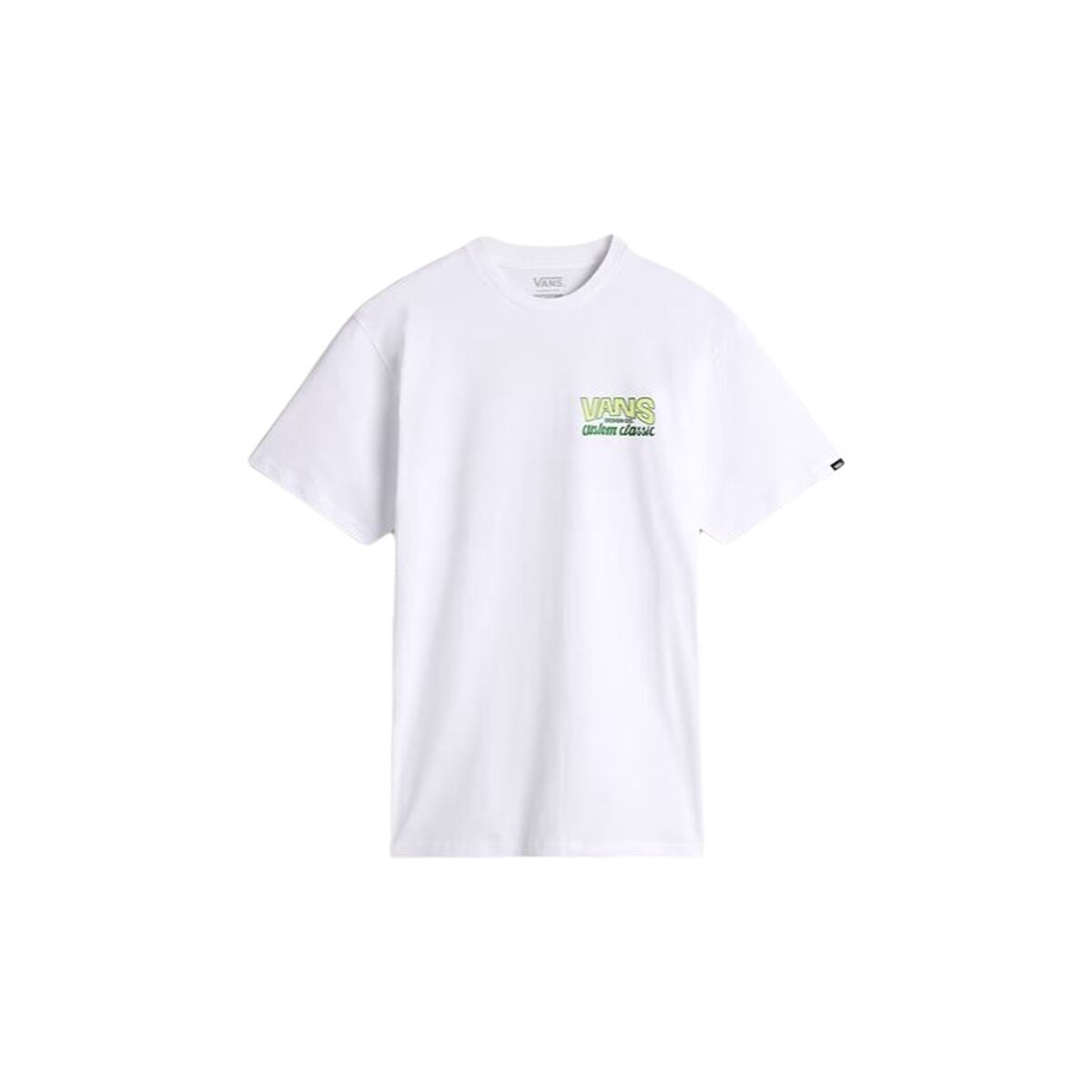 Men’s Short Sleeve T-Shirt Vans Shop Front SS White L