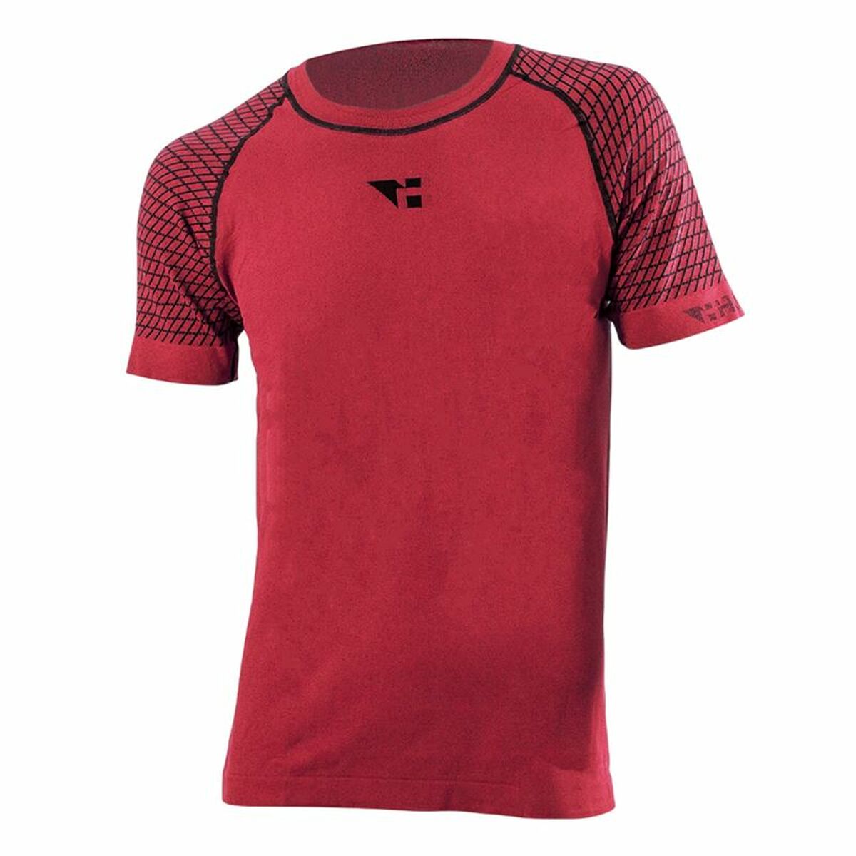 Men’s Short Sleeve T-Shirt Hanker Red L