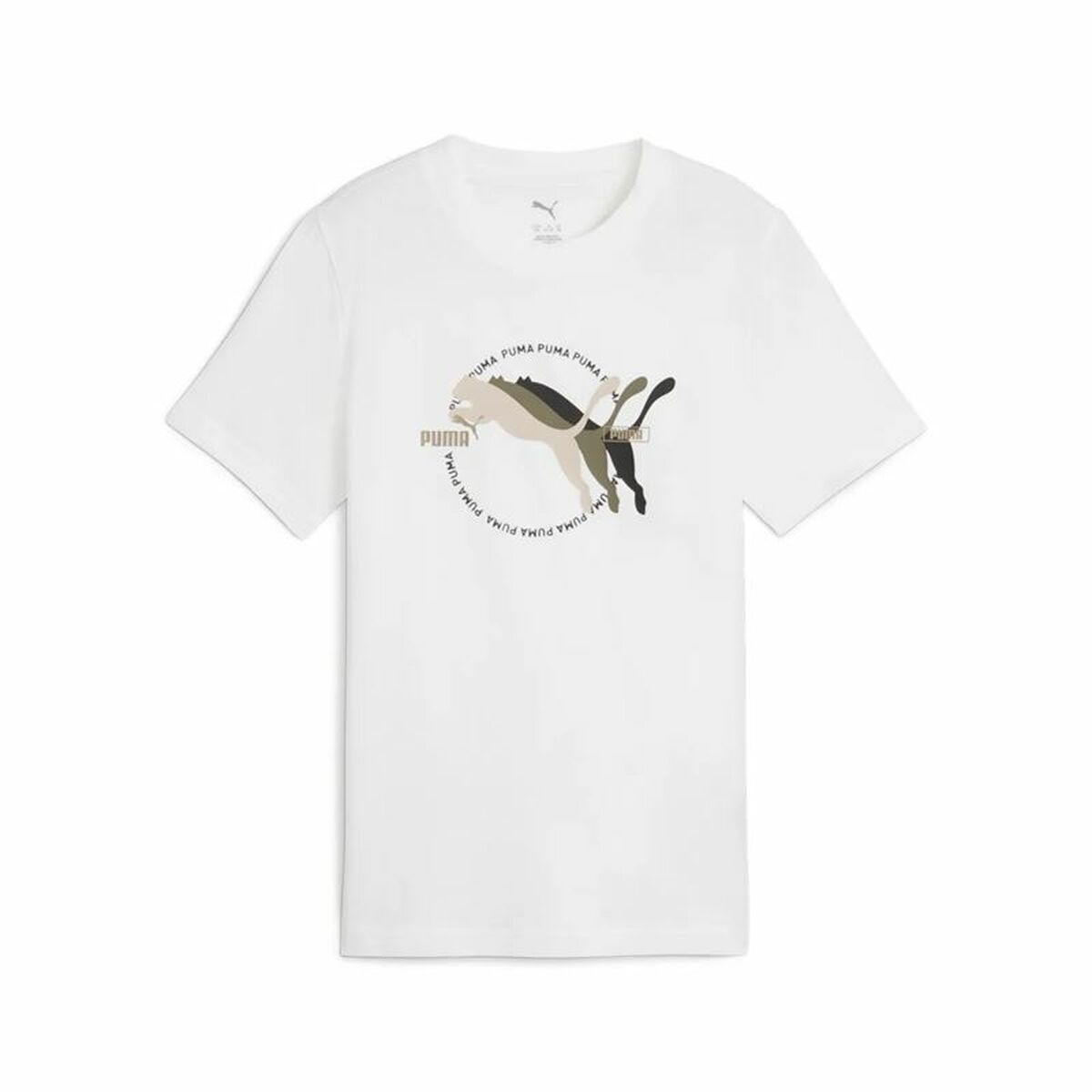 Child's Short Sleeve T-Shirt Puma Graphics III B 7-8 Years