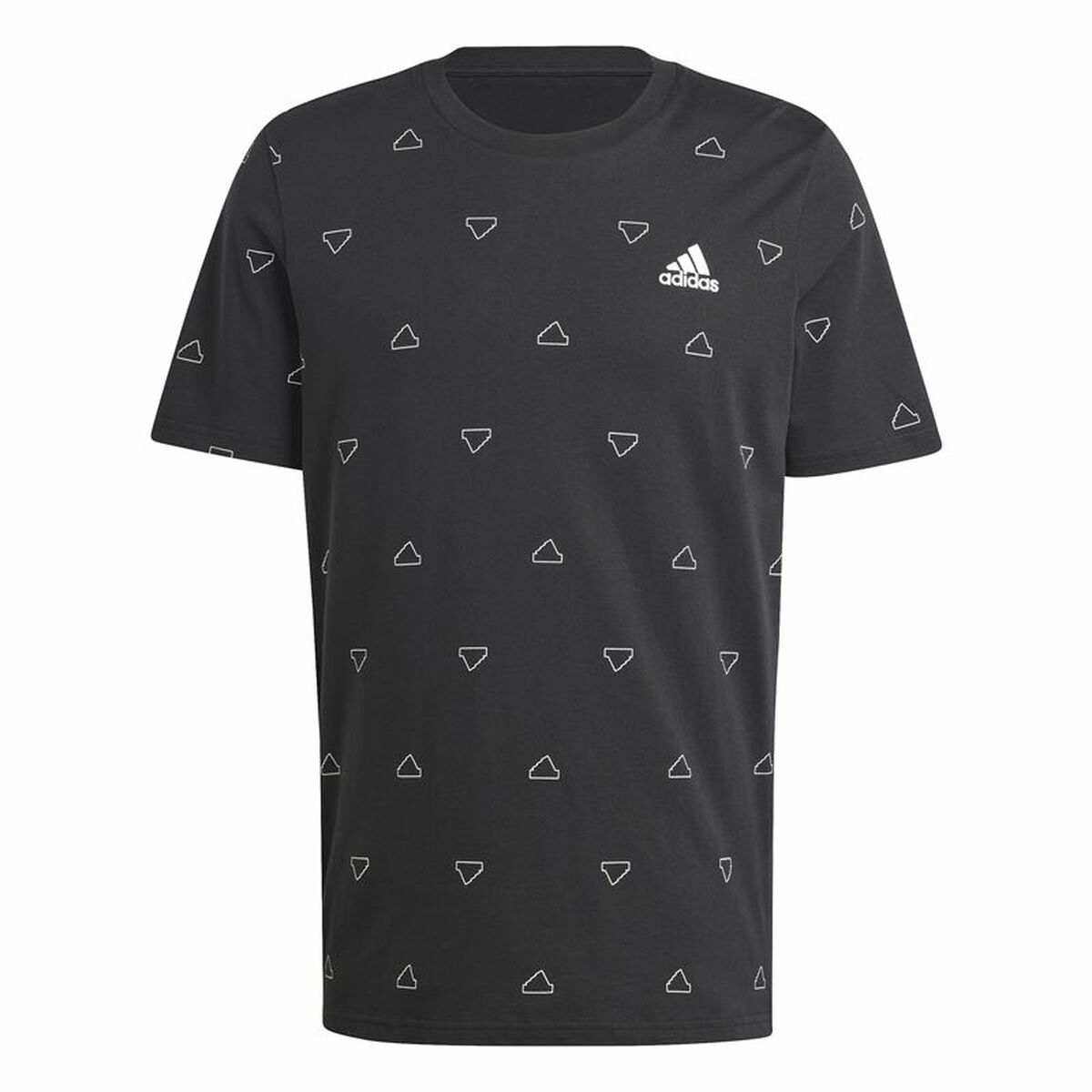 Men’s Short Sleeve T-Shirt Adidas Essentials Monogram M