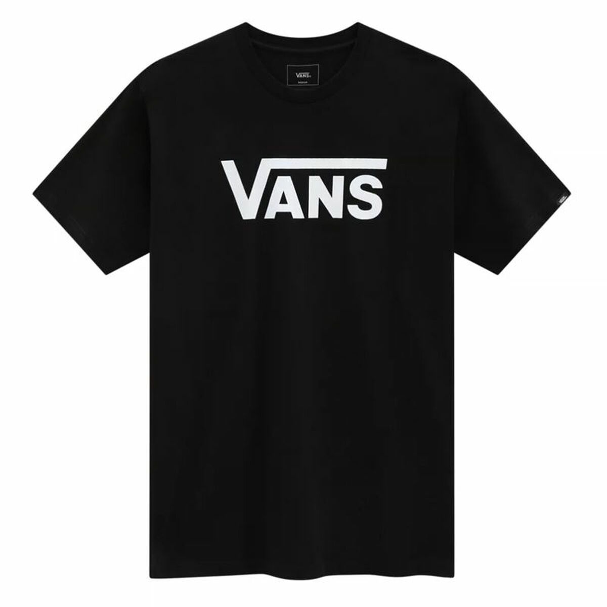 Men’s Short Sleeve T-Shirt Vans Mn Classic White Black XL
