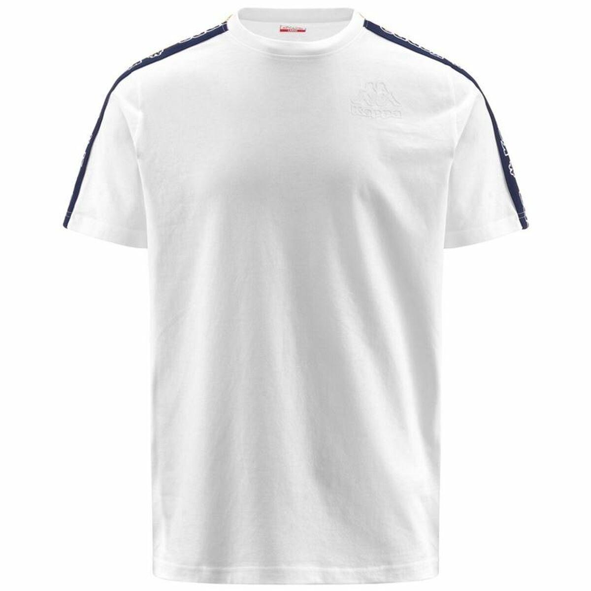 Men’s Short Sleeve T-Shirt Kappa Gramio White M