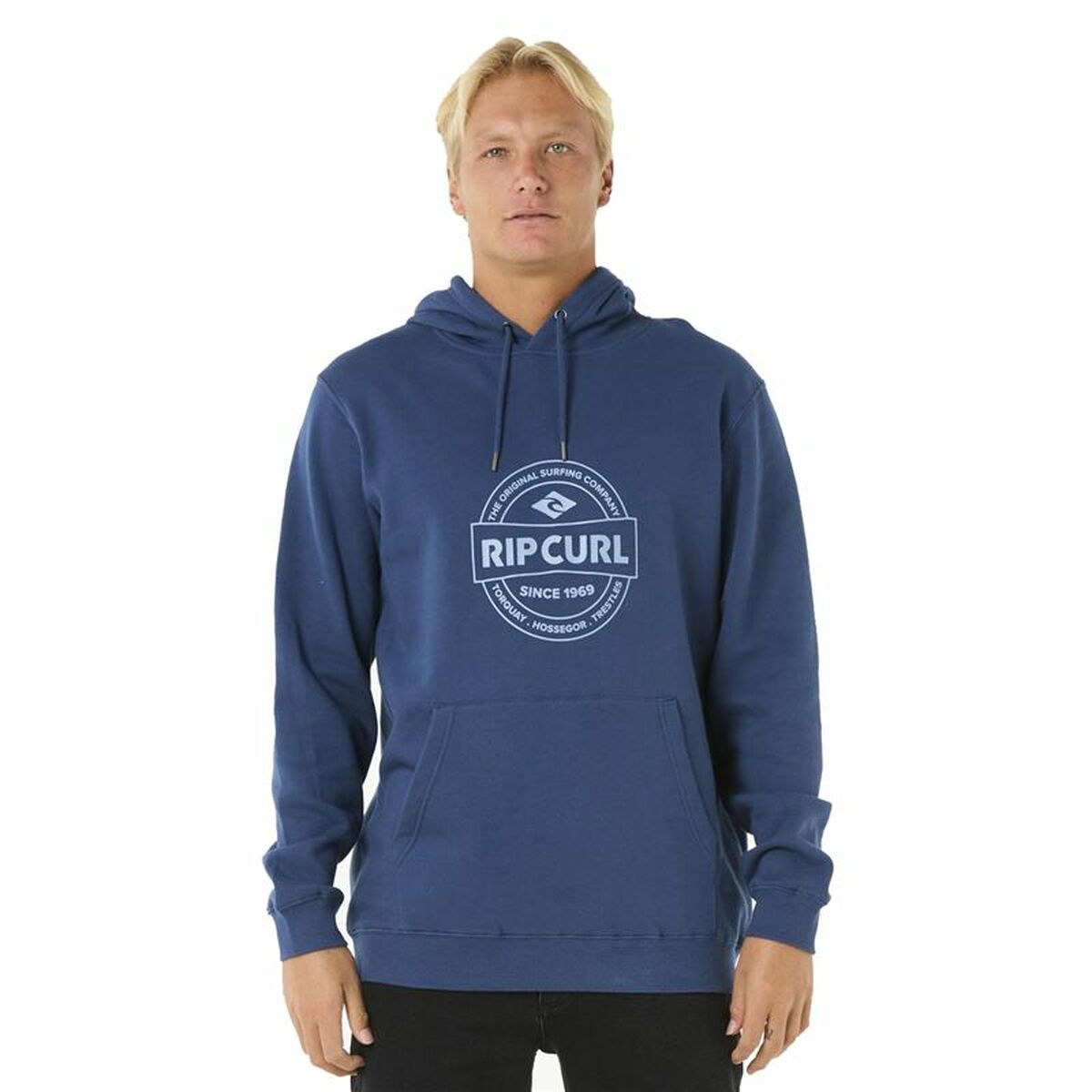 Men’s Hoodie Rip Curl Stapler Hood Blue L