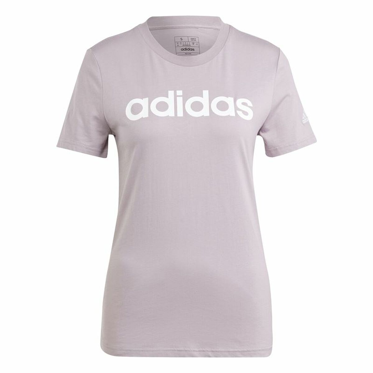 Women’s Short Sleeve T-Shirt Adidas Linear (XS)