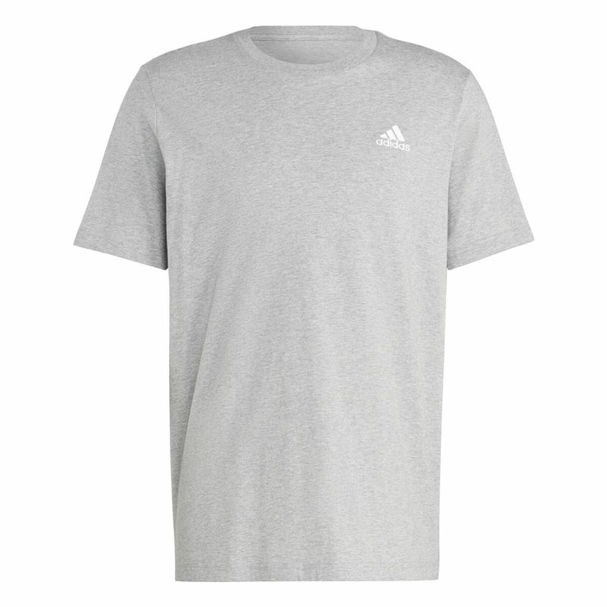 Men’s Short Sleeve T-Shirt Adidas Essentials Light grey S
