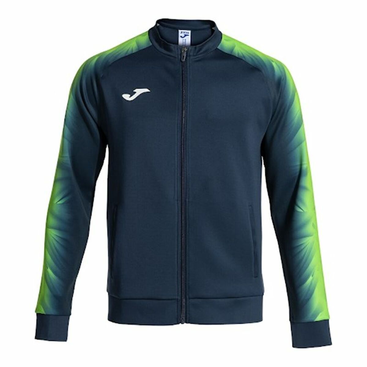Men's Sports Jacket Joma Sport Elite XI Navy Blue Lime green (S)