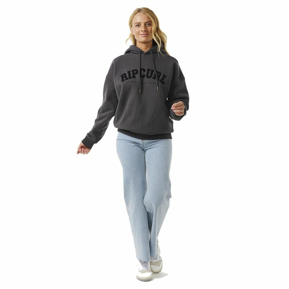 Women’s Hoodie Rip Curl Varsity Black L