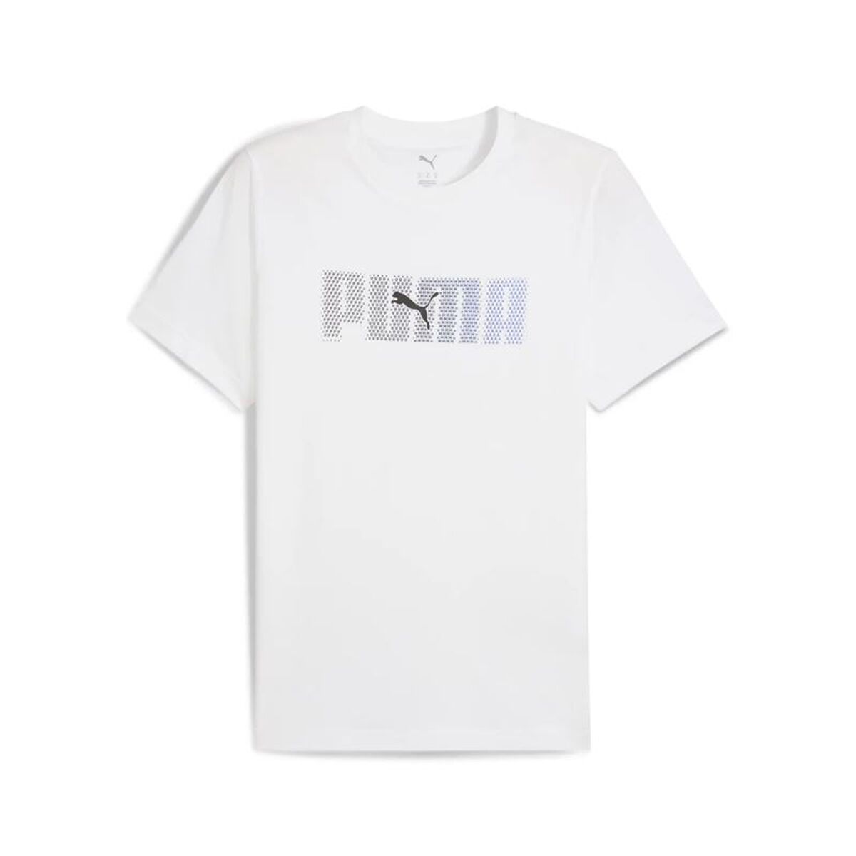 Men’s Short Sleeve T-Shirt Puma Essentials Logo Lab White 2XL