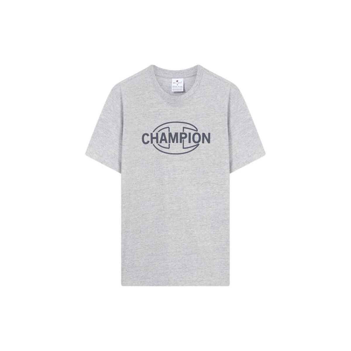 Men’s Short Sleeve T-Shirt Champion Graphic Shop Light grey L