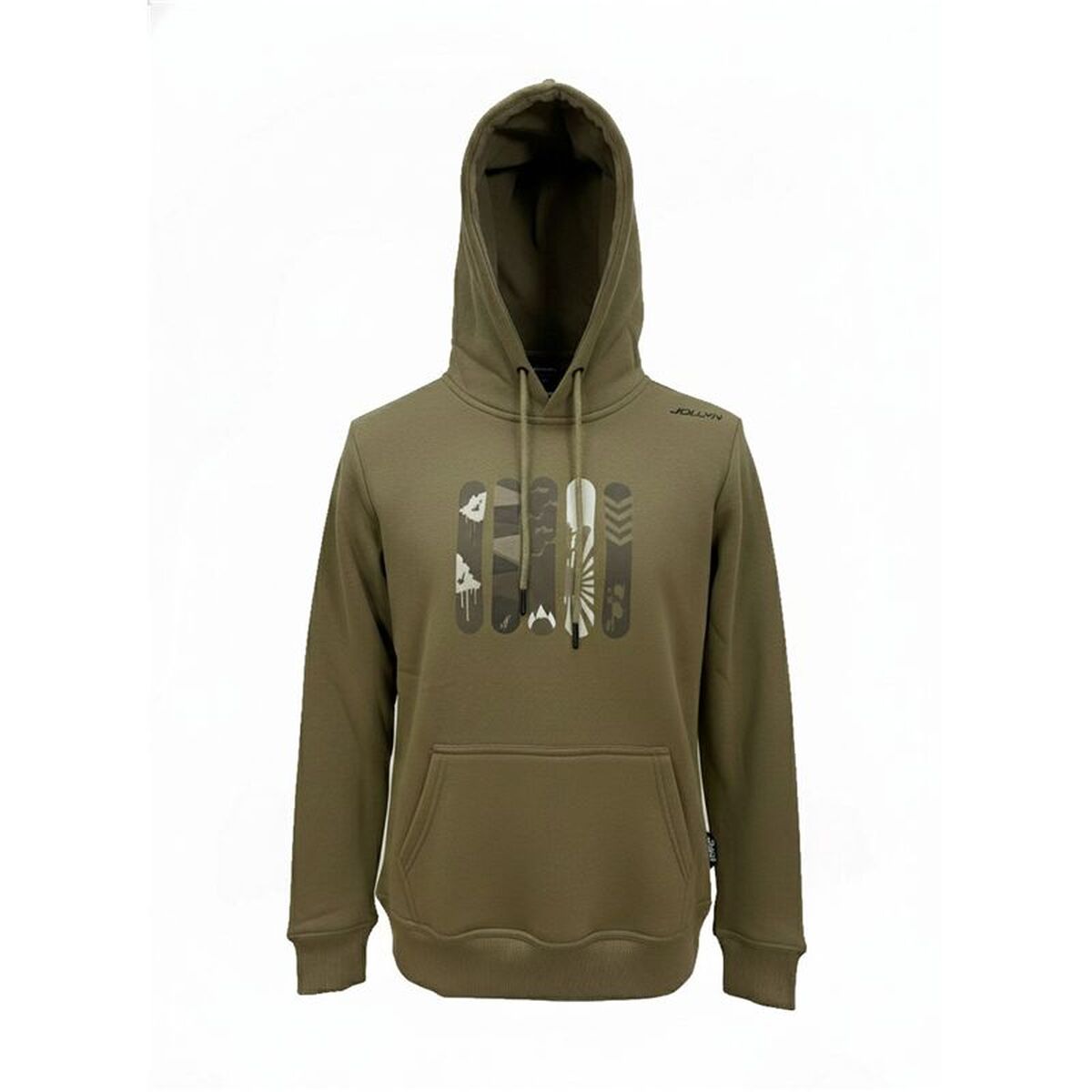 Men’s Hoodie Joluvi Cotton Snowboard Military green L