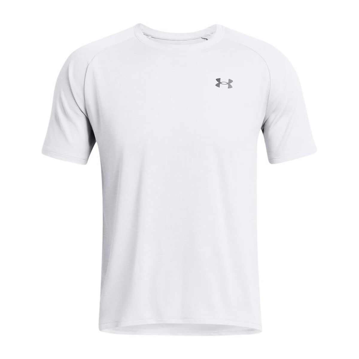 Men’s Short Sleeve T-Shirt Under Armour Tech Textured White S/M
