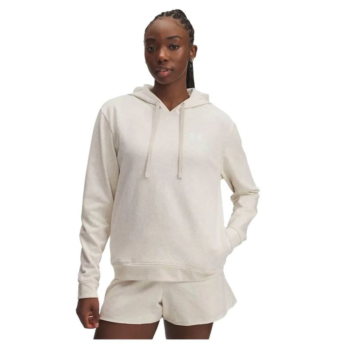 Women’s Hoodie Under Armour Rival Terry Hoodie White S/M