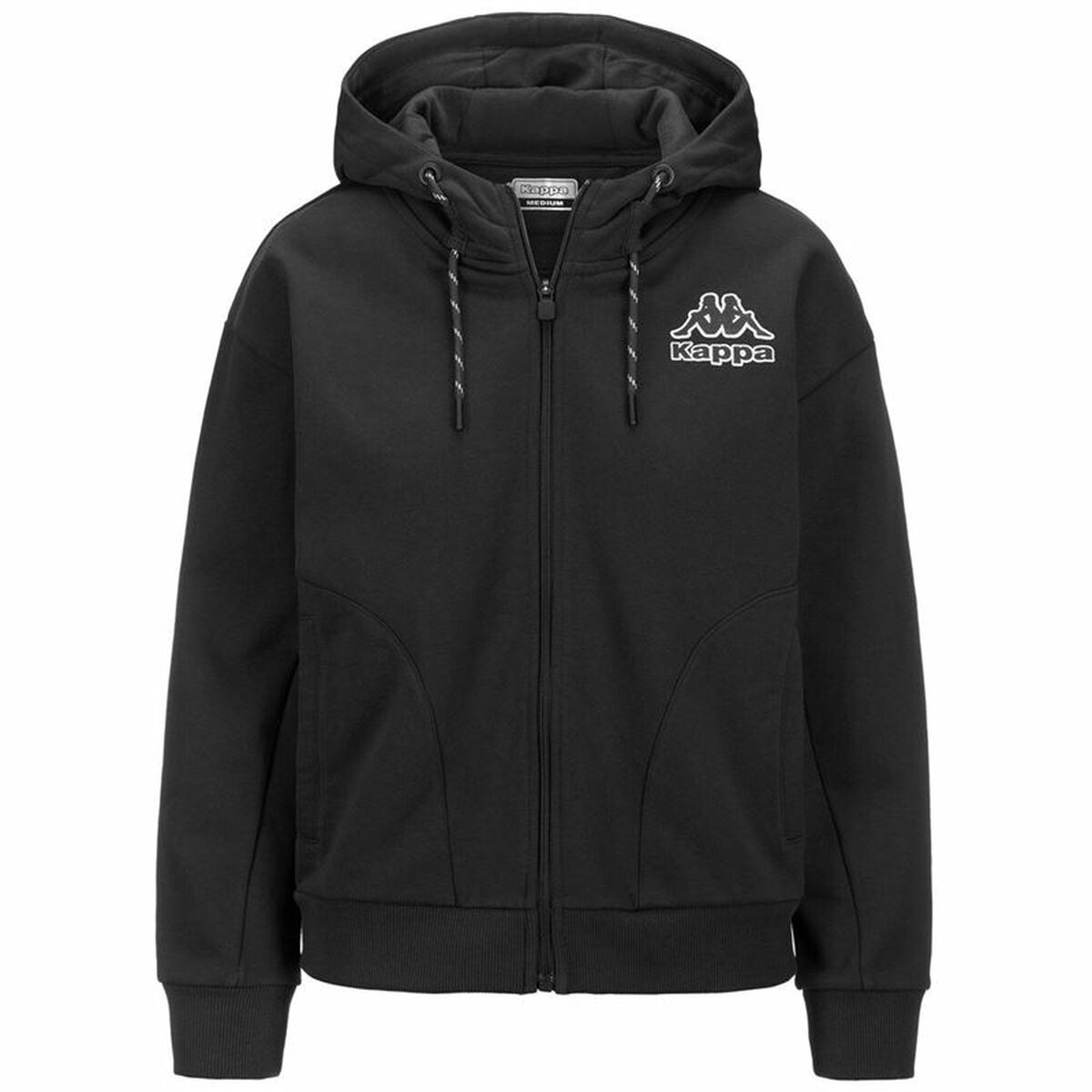 Women's Sports Jacket Kappa Femisa Jkt Black L