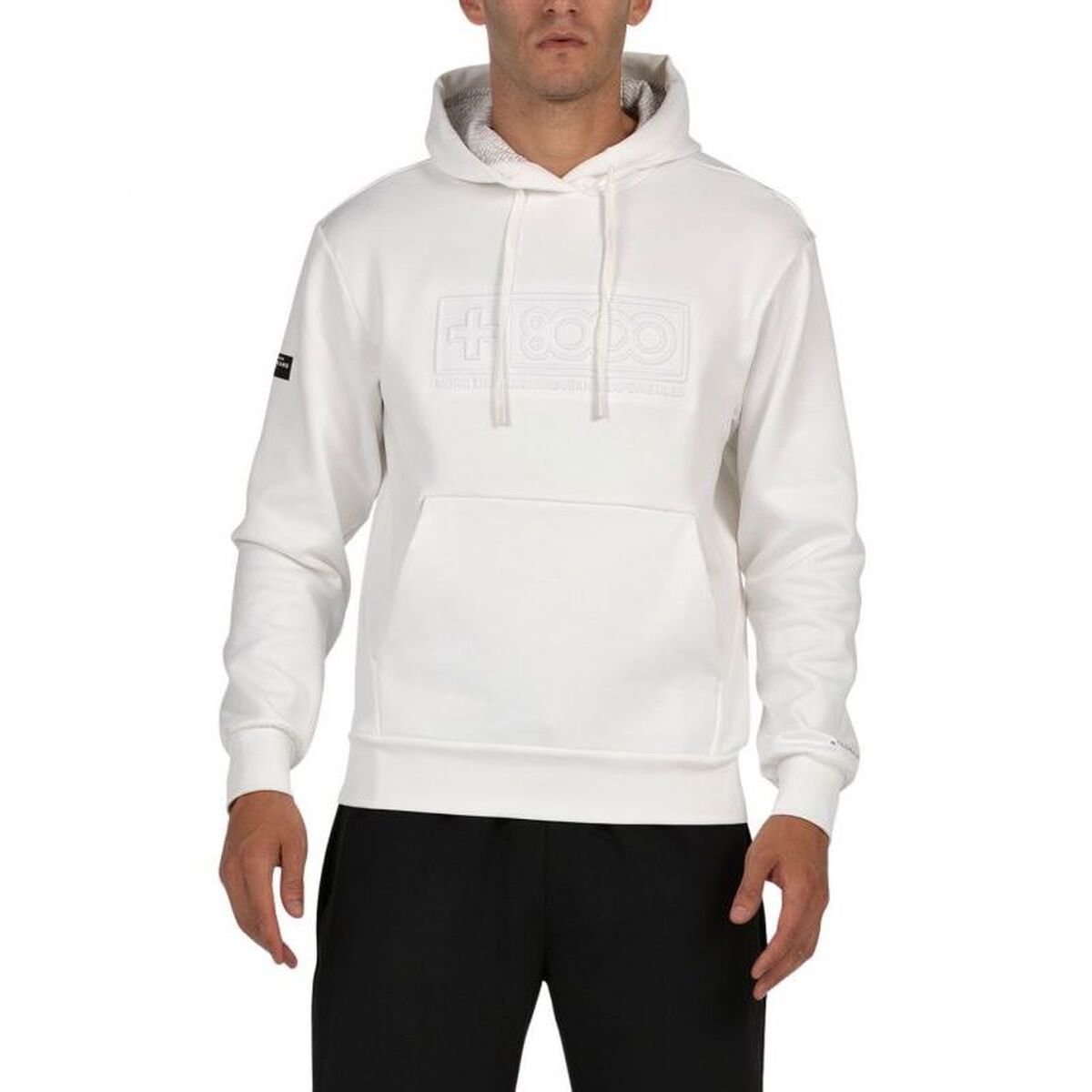 Men’s Hoodie +8000 Esnou White XL