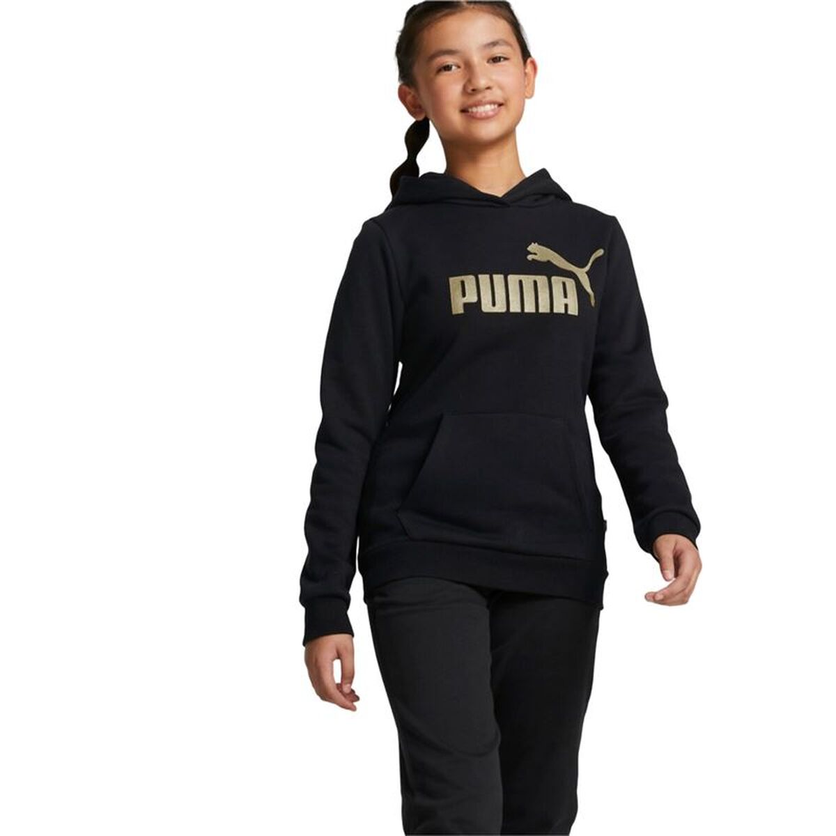 Hooded Sweatshirt for Girls Puma Essentials