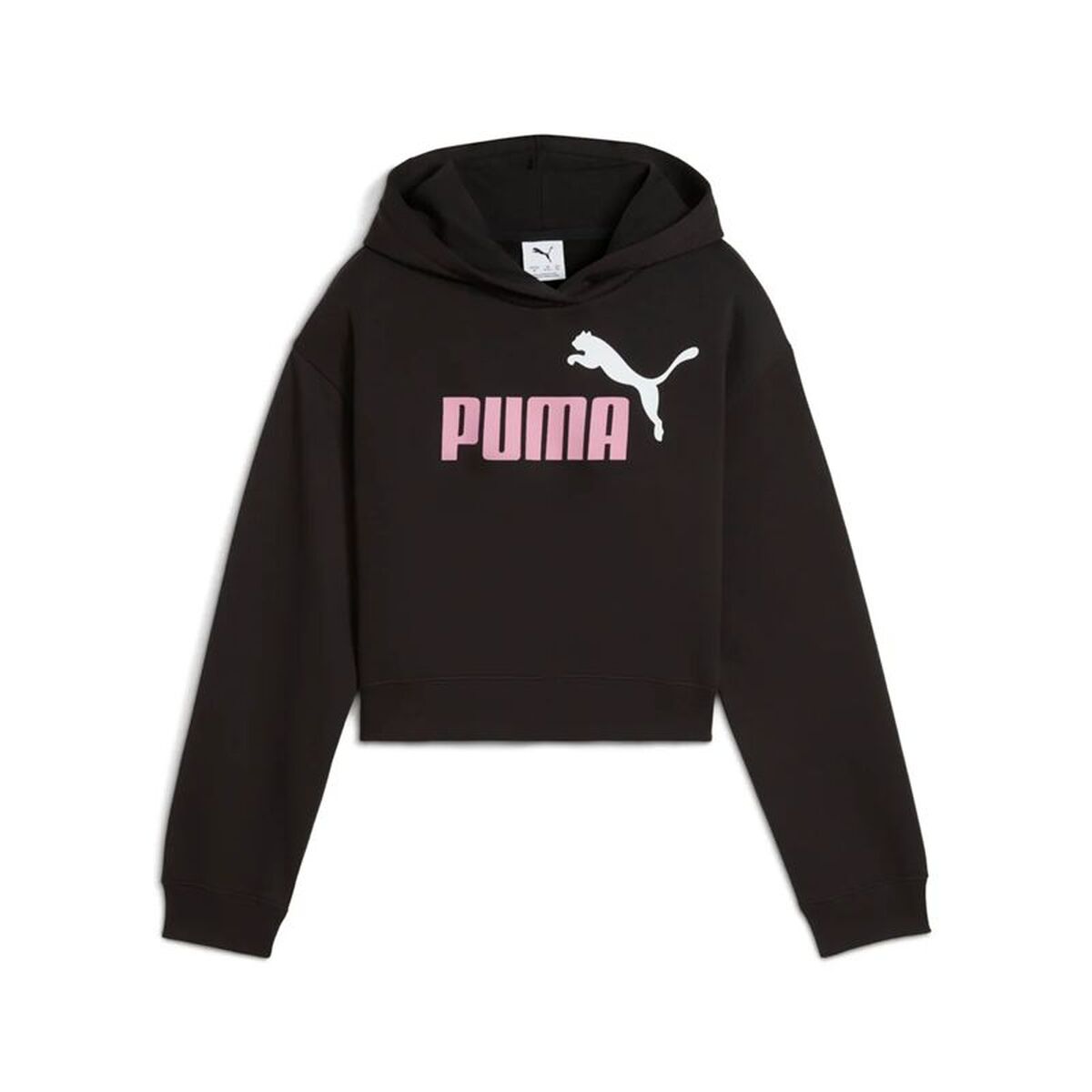 Hooded Sweatshirt for Girls Puma Essentials  Black