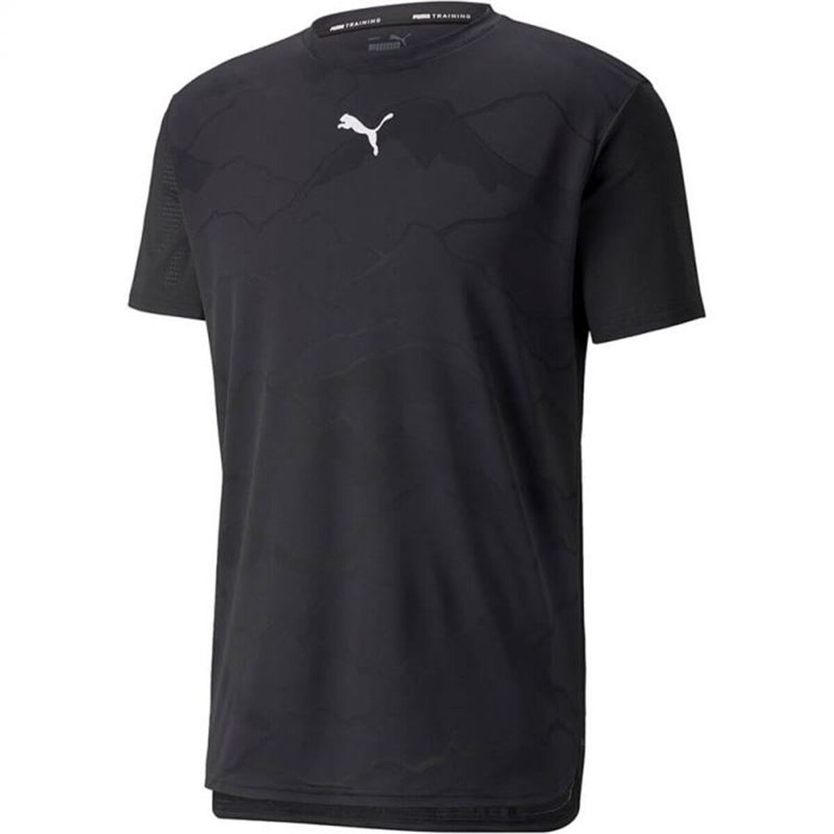 Men’s Short Sleeve T-Shirt Puma 521530 01 Black