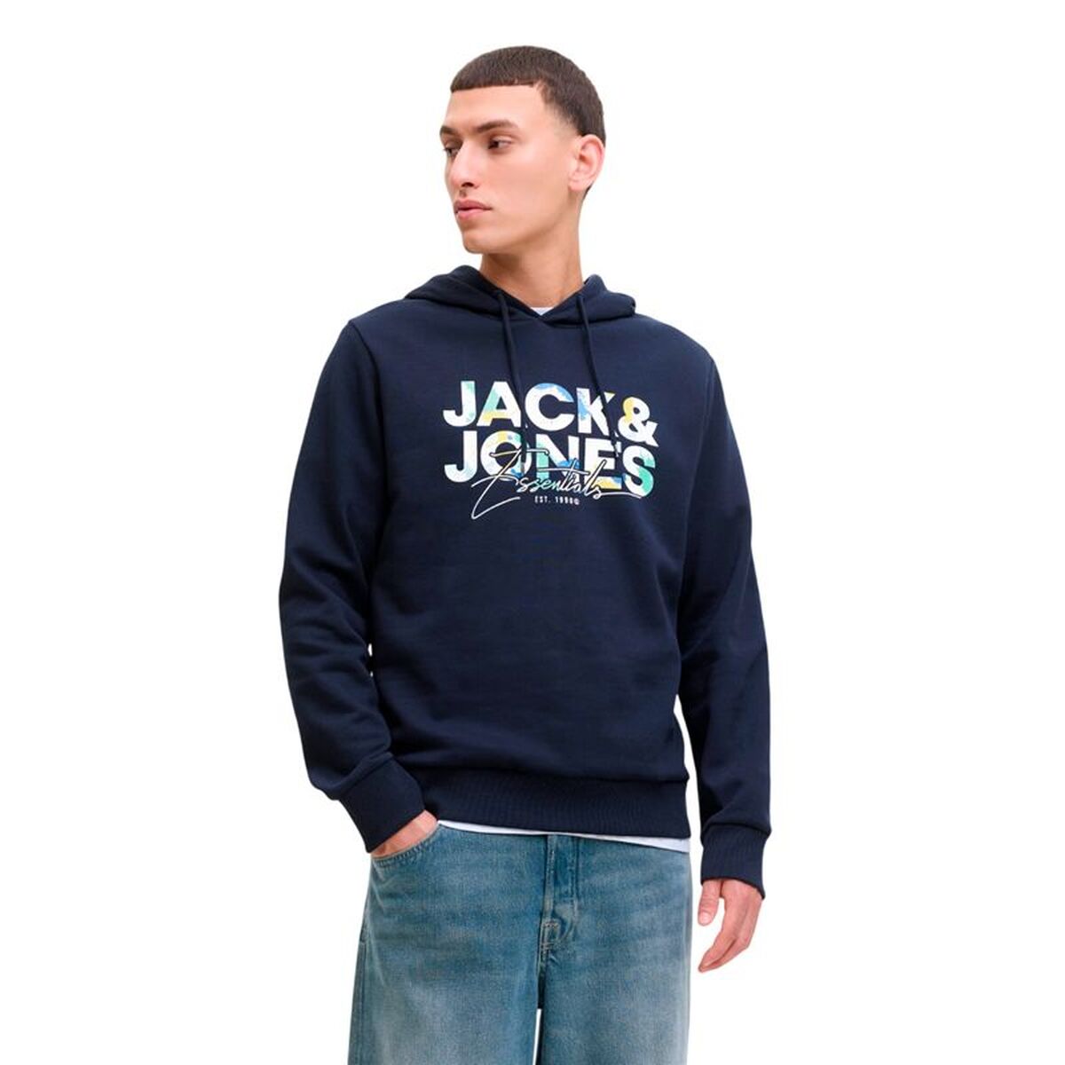 Men’s Hoodie Jack & Jones Jjgeplas Sweat Hood Ln