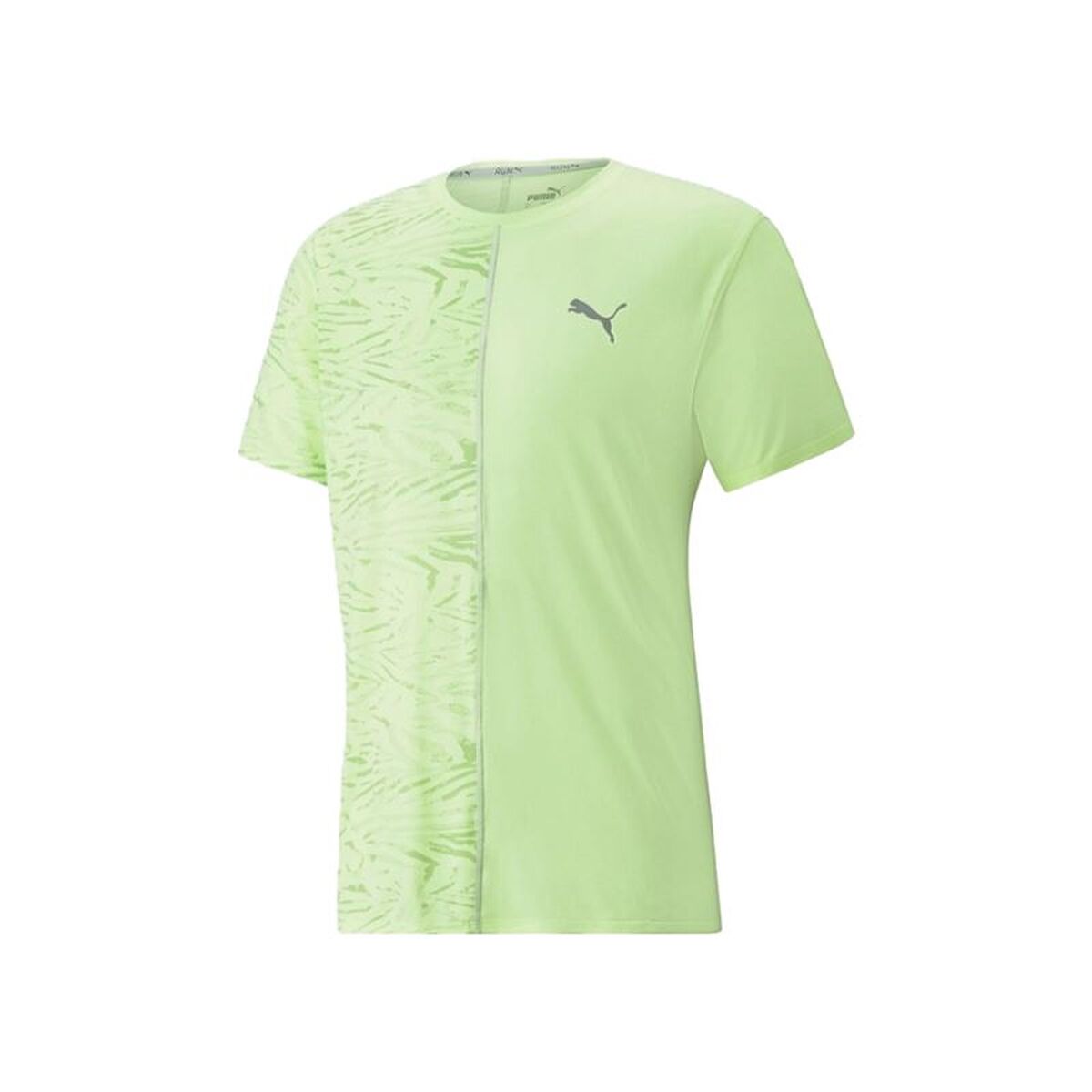 Men’s Short Sleeve T-Shirt Puma 521402 37 Lime green