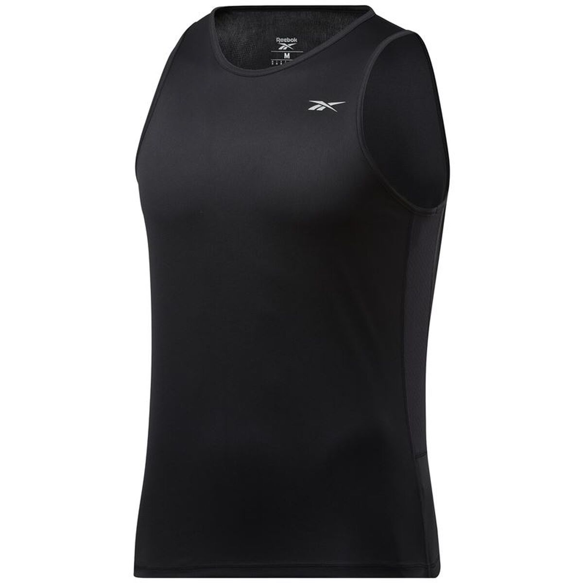 Men’s Short Sleeve T-Shirt Reebok FU1408 Black