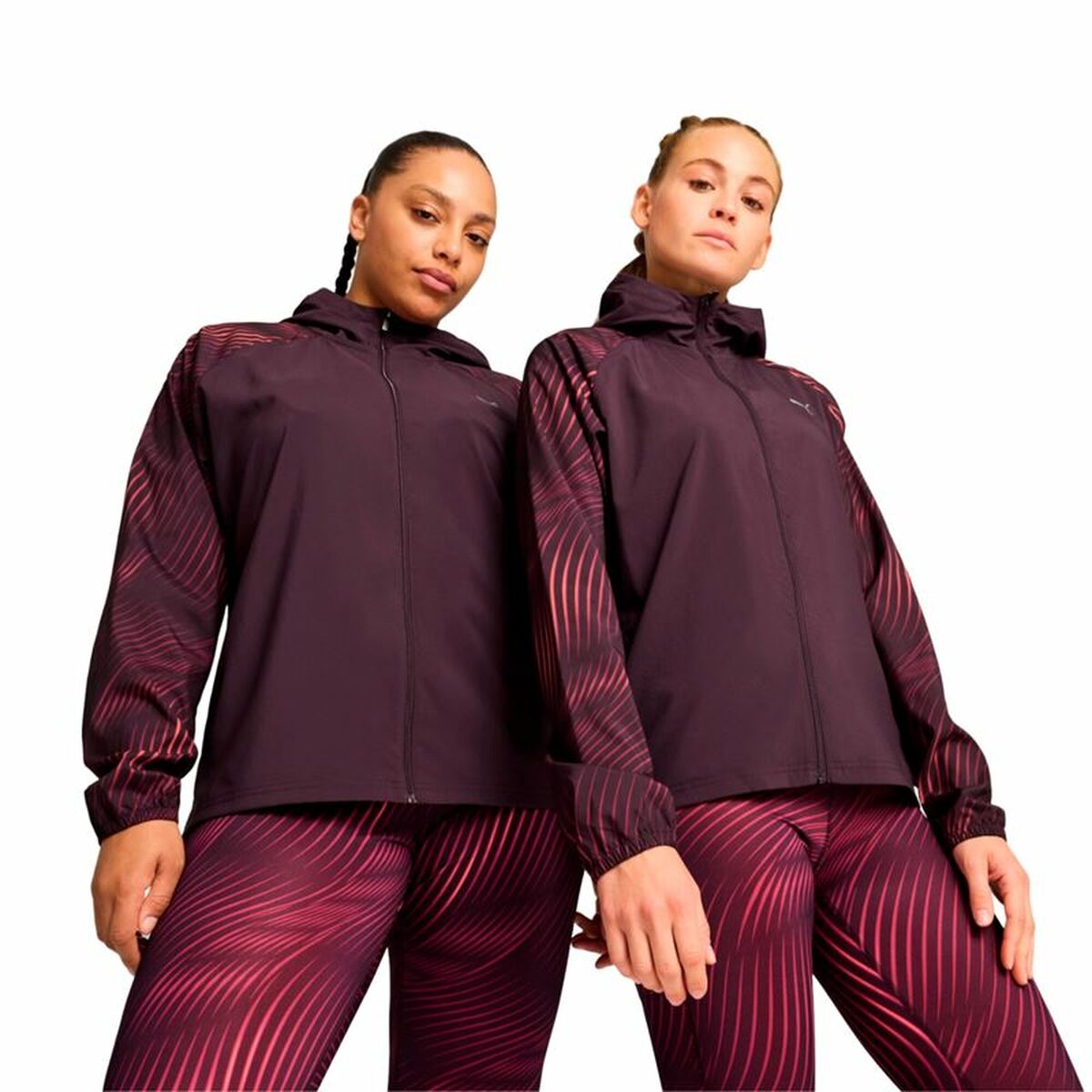 Women's Sports Jacket Puma Run Favorite Aop Woven XL