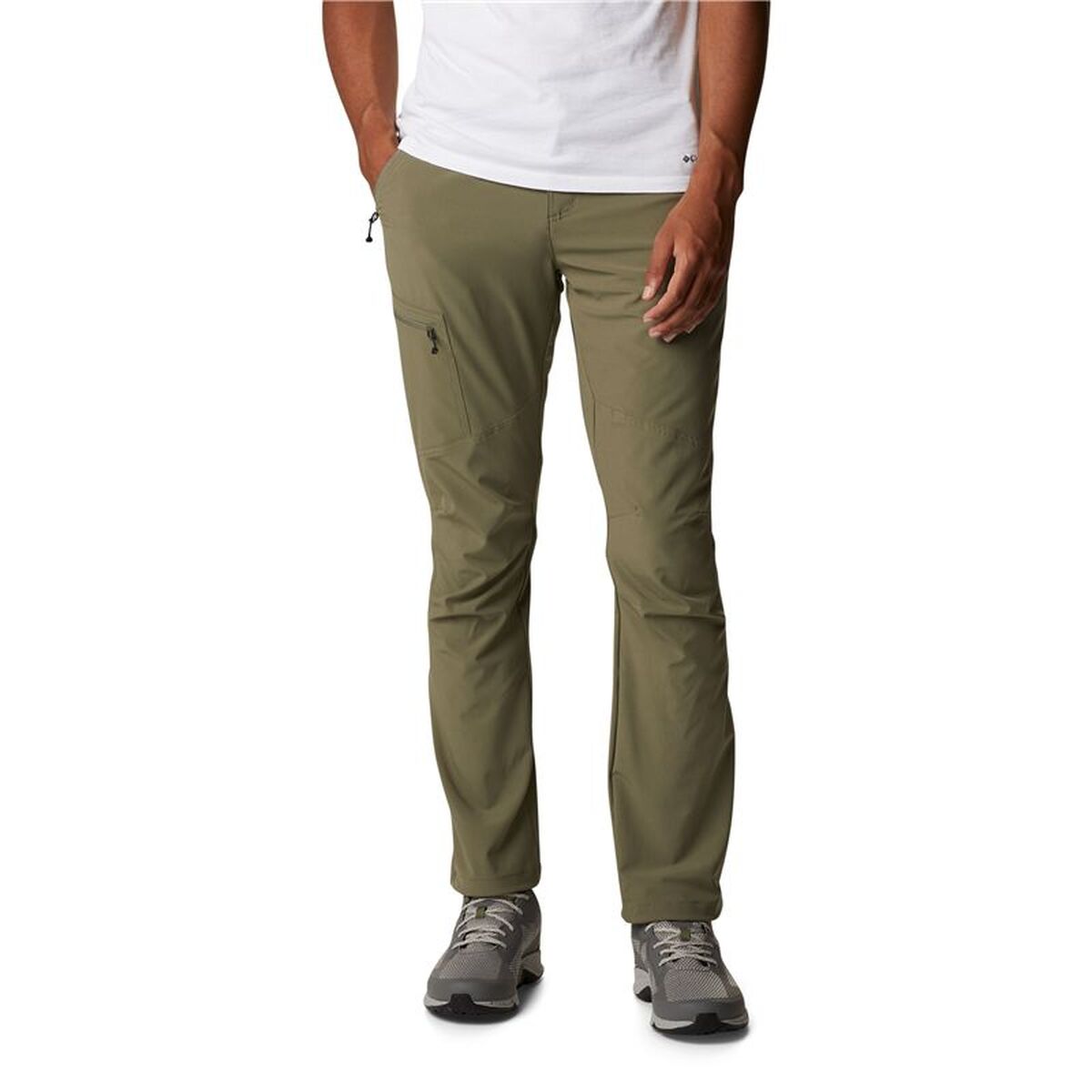 Long Sports Trousers Columbia Triple Canyon Olive