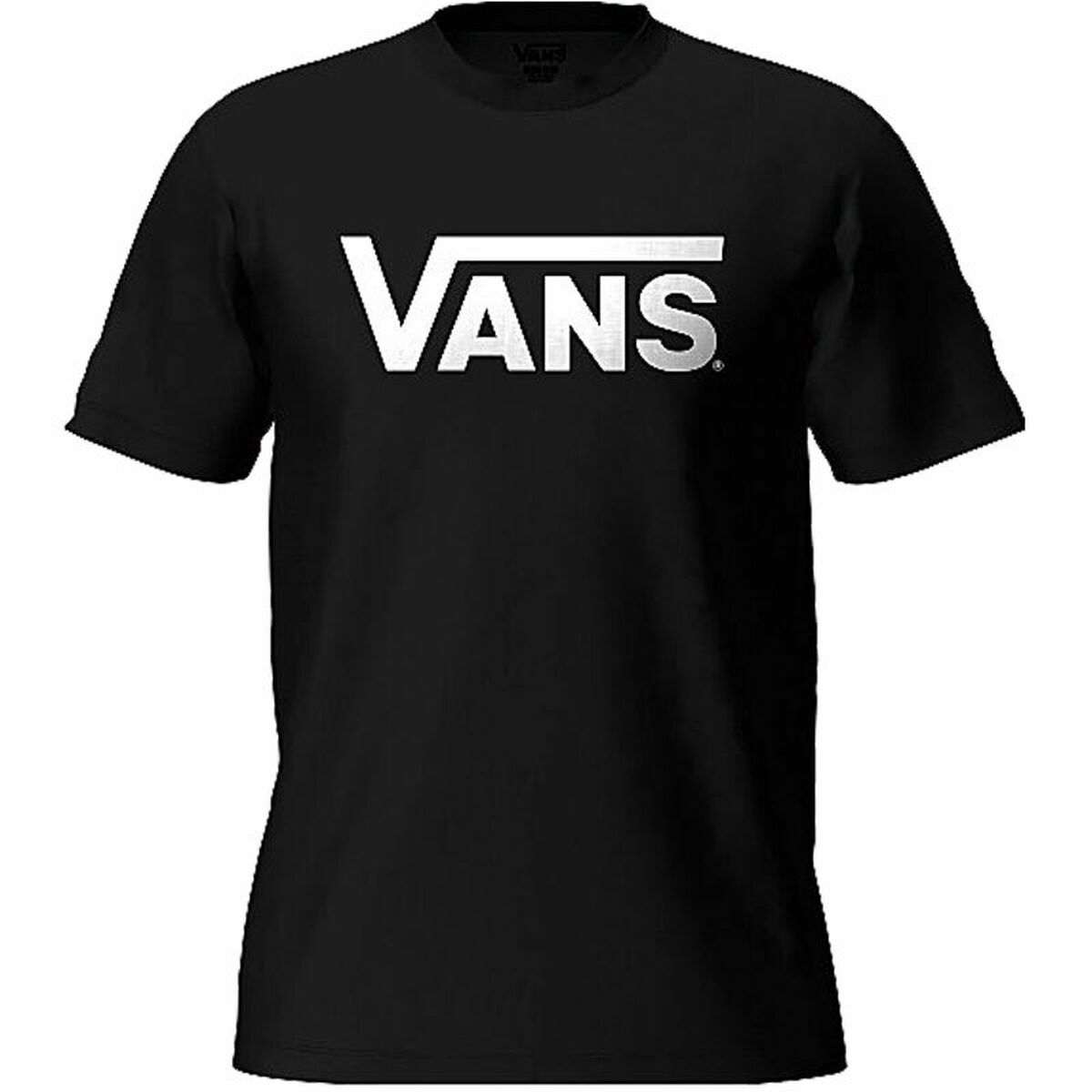 Men’s Short Sleeve T-Shirt Vans Classic  Black XS
