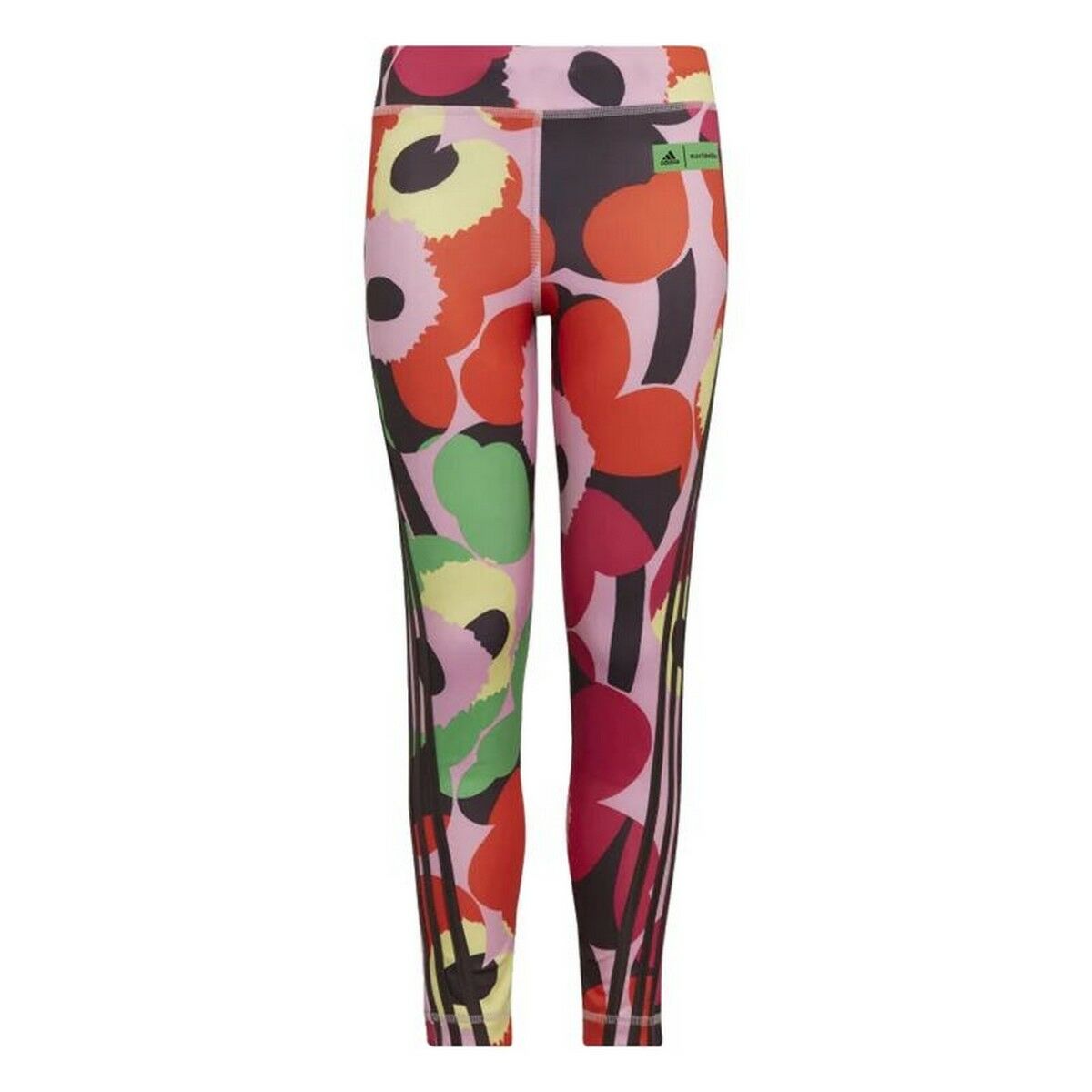 Sports Leggings for Children Adidas Multicolour Pink 11-12 Years
