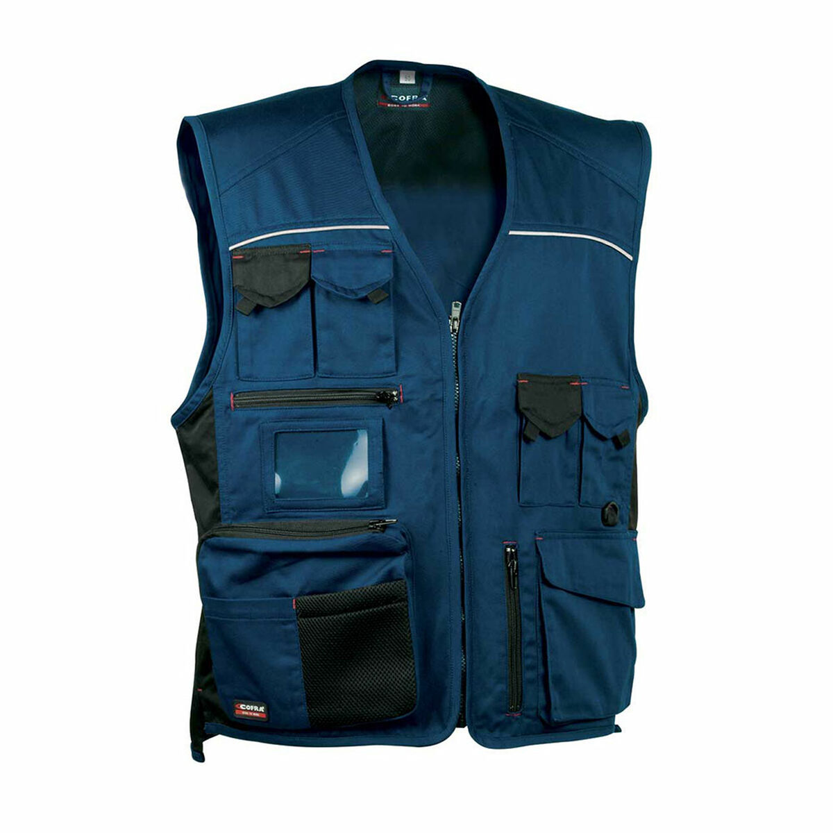 Vest Cofra Expert Black Navy Blue 64