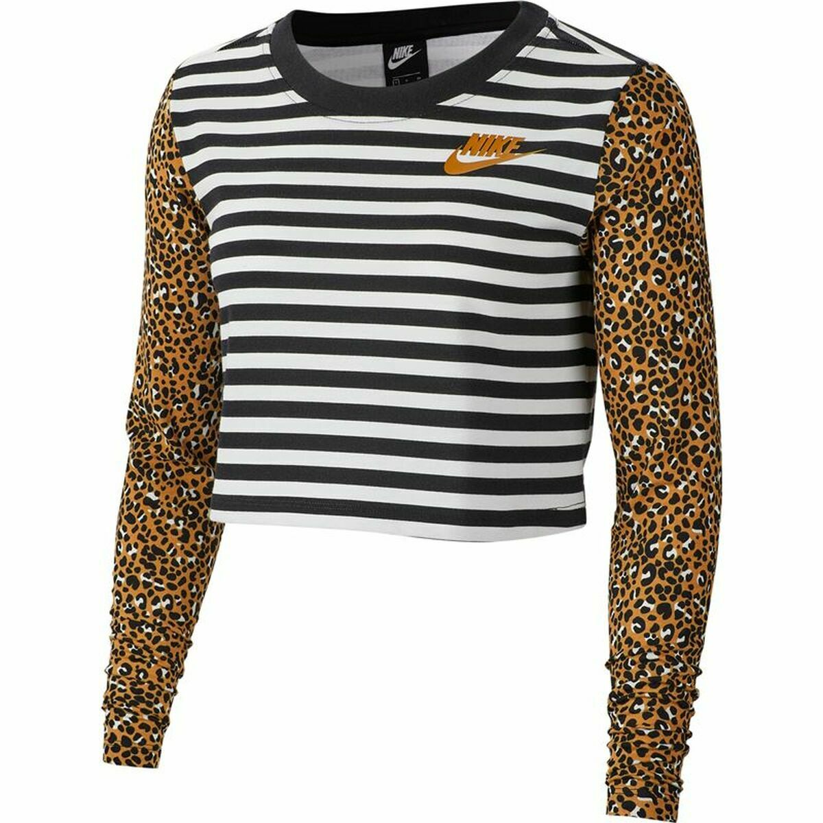 Women’s Long Sleeve T-Shirt Nike Animal Print XS