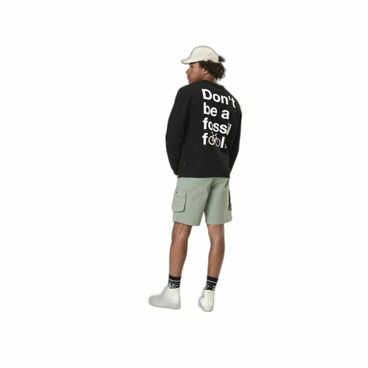 Hoodie Picture Whils Crew Black L