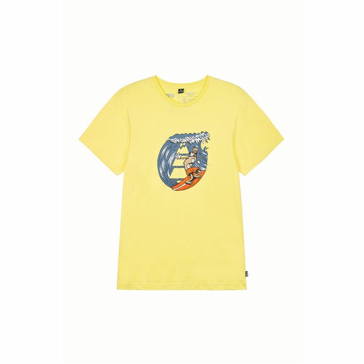 T-shirt Picture Basement Weasurf Yellow M