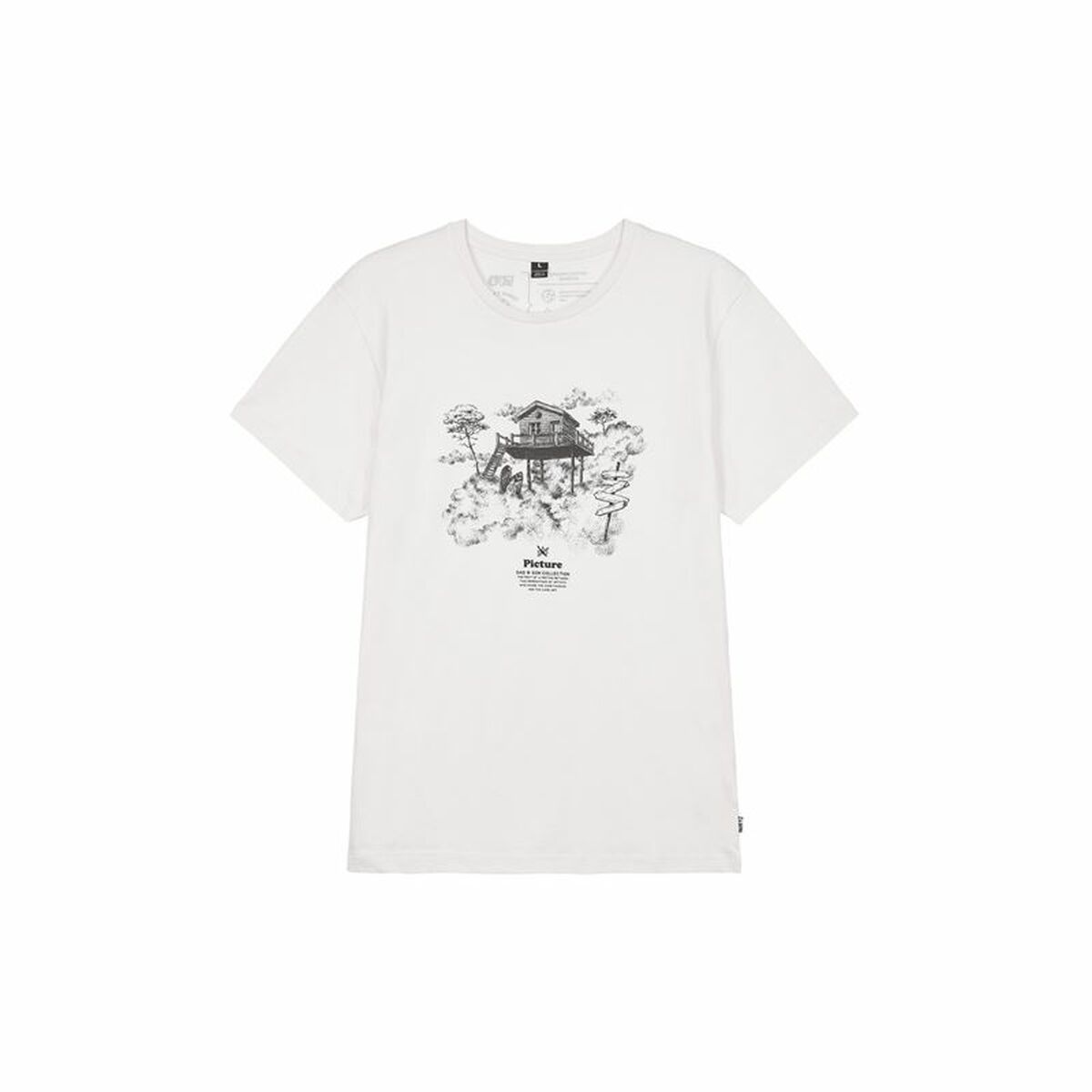 T-shirt Picture  DS Surf Cabin Natural White S