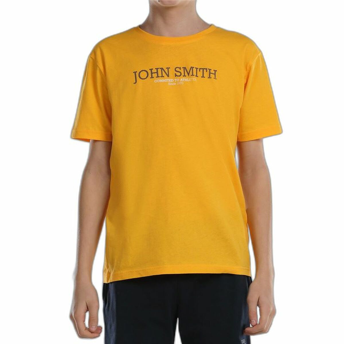 Children’s Short Sleeve T-Shirt John Smith Efebo  Yellow 6 Years