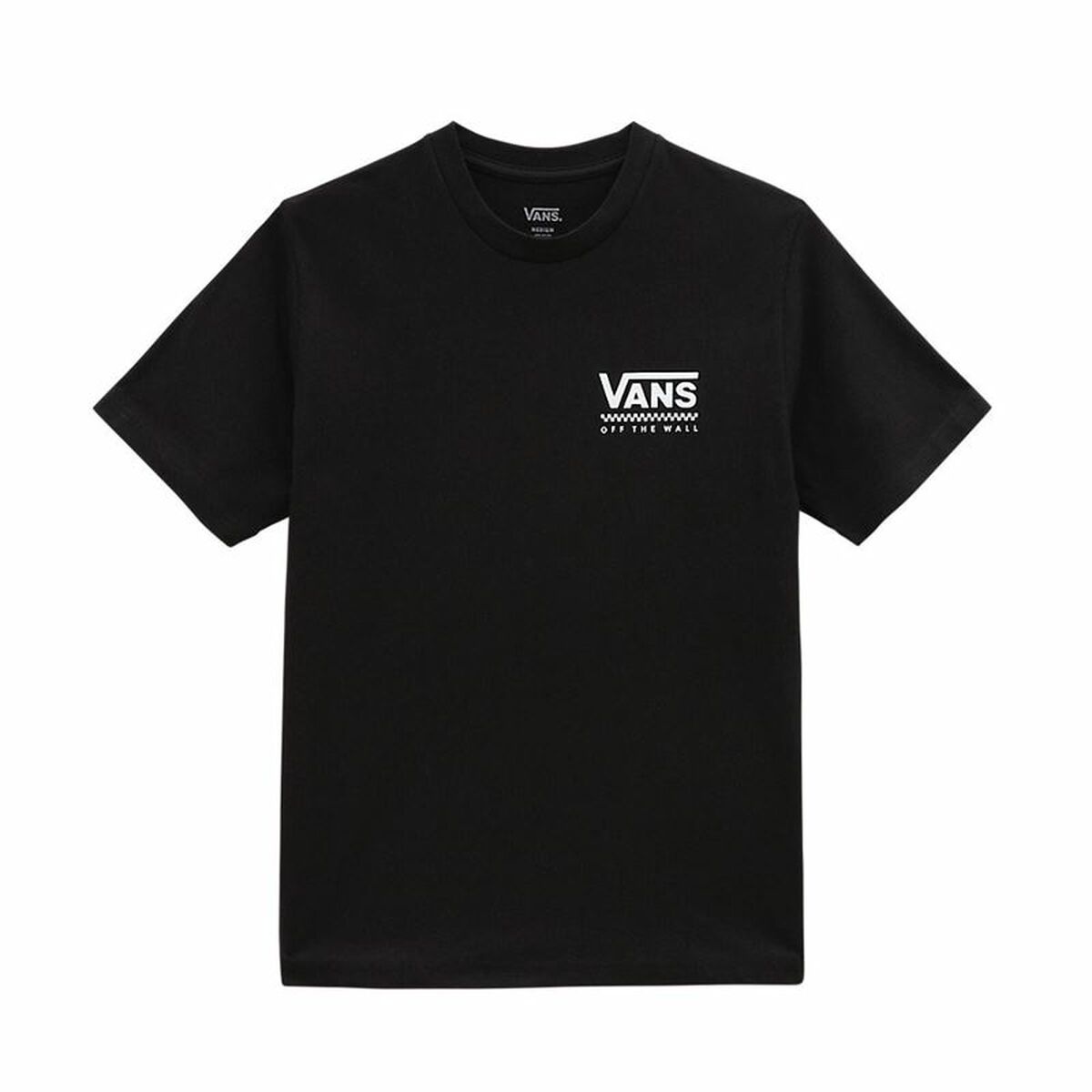 Children’s Short Sleeve T-Shirt Vans Orbiter-B Black 10-12 Years
