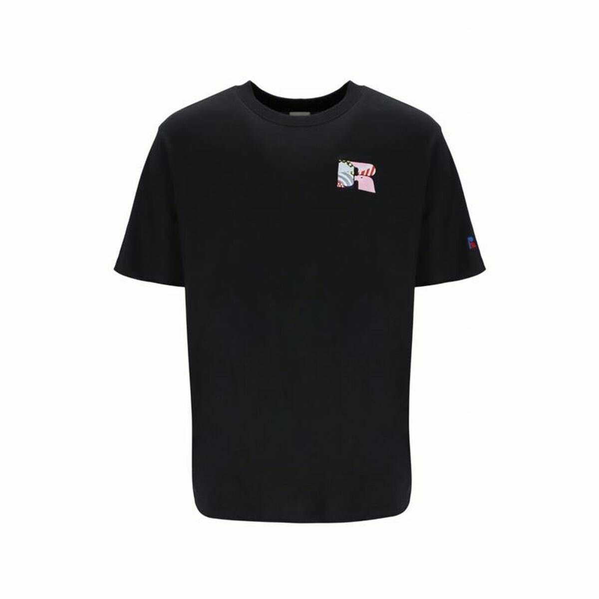Short Sleeve T-Shirt Russell Athletic Emt E36221 Black Men M