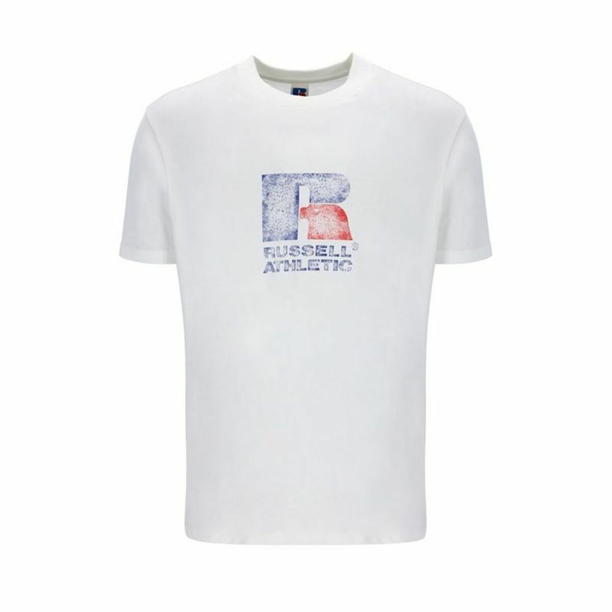 Short Sleeve T-Shirt Russell Athletic Emt E36201 White Men S